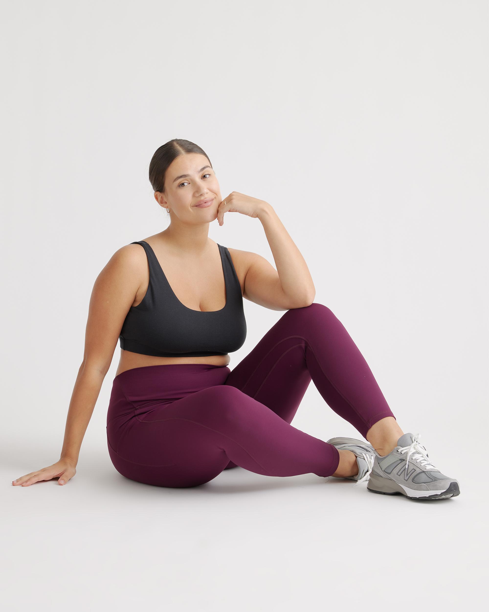 Quince | Women's Ultra-Form High-Rise Pocket Legging Nylon/Spandex Product Image