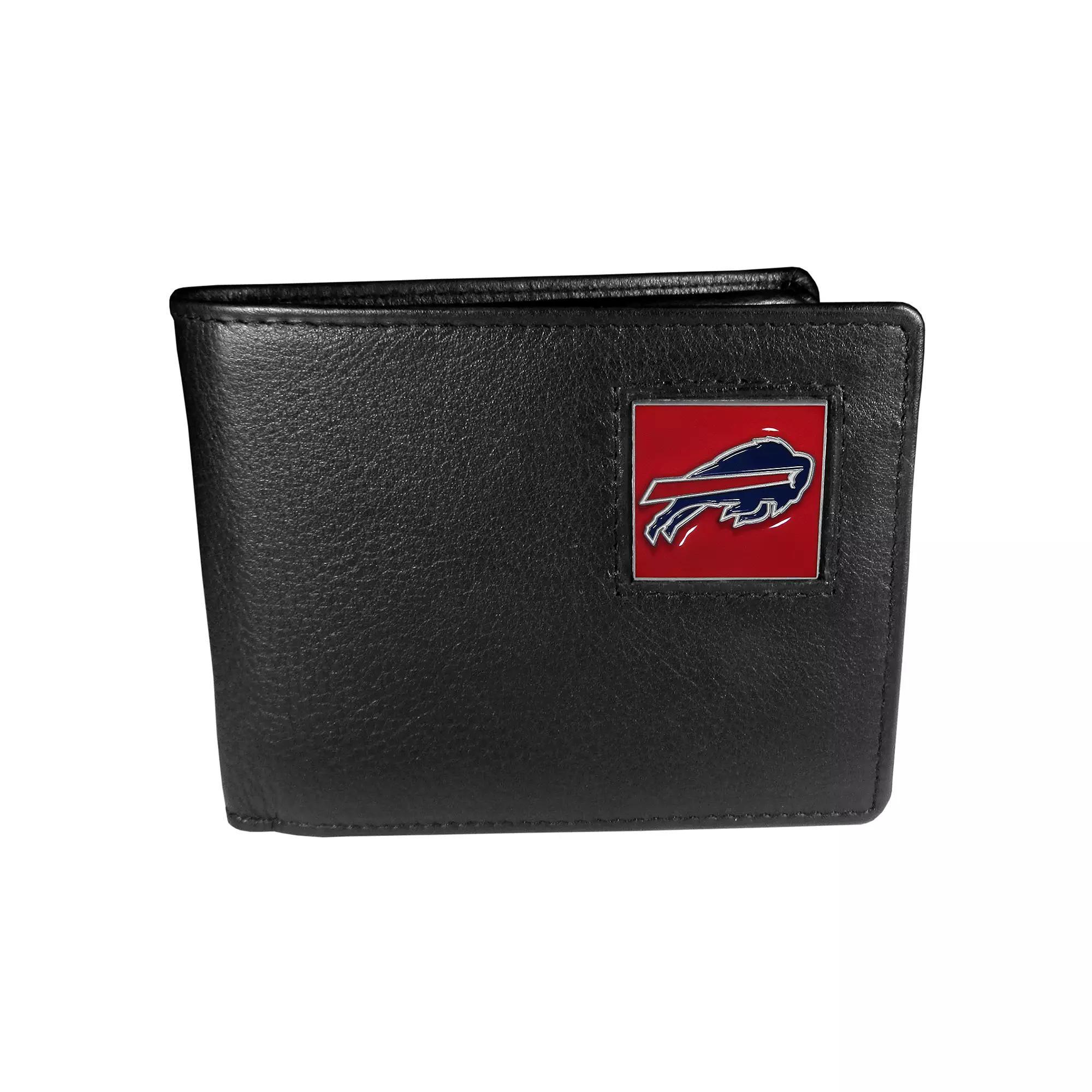 Men's Buffalo Bills Bifold Wallet, Black Product Image
