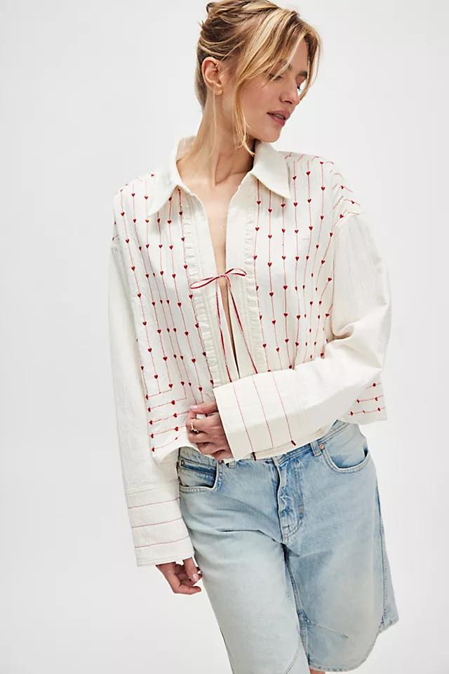 We The Free Forever Love Embroidered Top Product Image