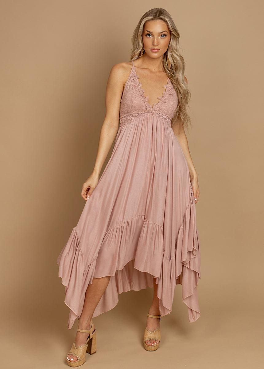 Poesy Dress in Light Orchid Female Product Image