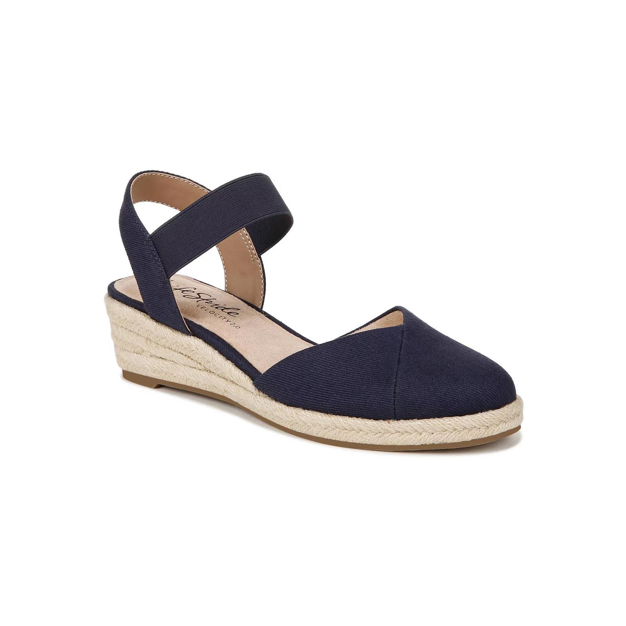 LifeStride Kimmie Women's Espadrille Wedges, Size: 10 Wide, Lux Blue Product Image