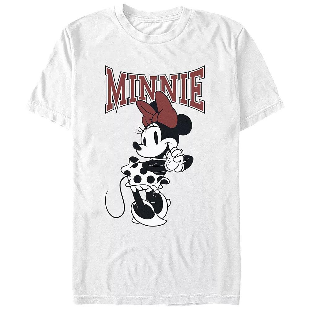 Disney's Minnie Mouse Excited Juniors' Graphic Tee, Women's, Size: XL, White Product Image