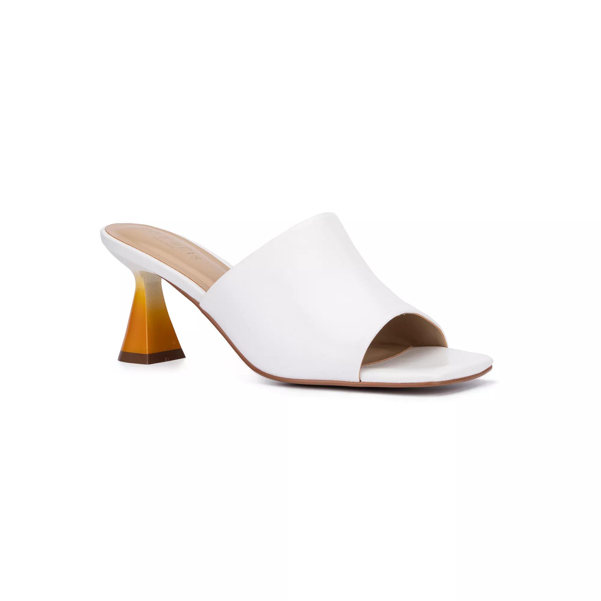 Torgeis Scarlette Women's Heeled Dress Sandals, Size: 7, White Product Image