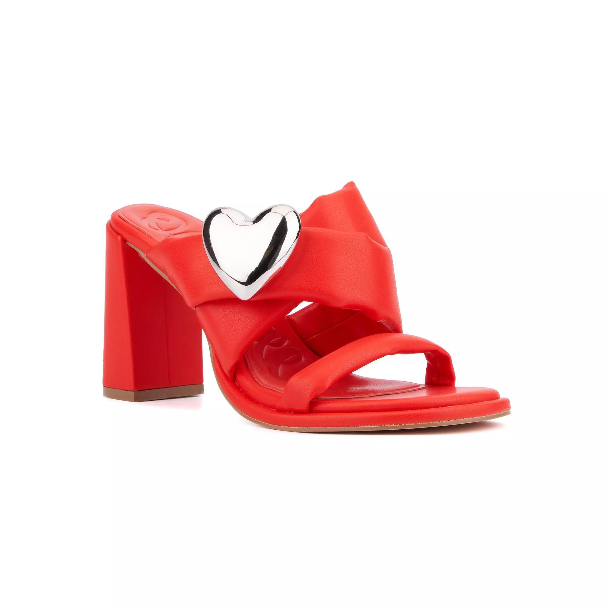 Olivia Miller Womens Lovey Dovey Dress Sandals Product Image