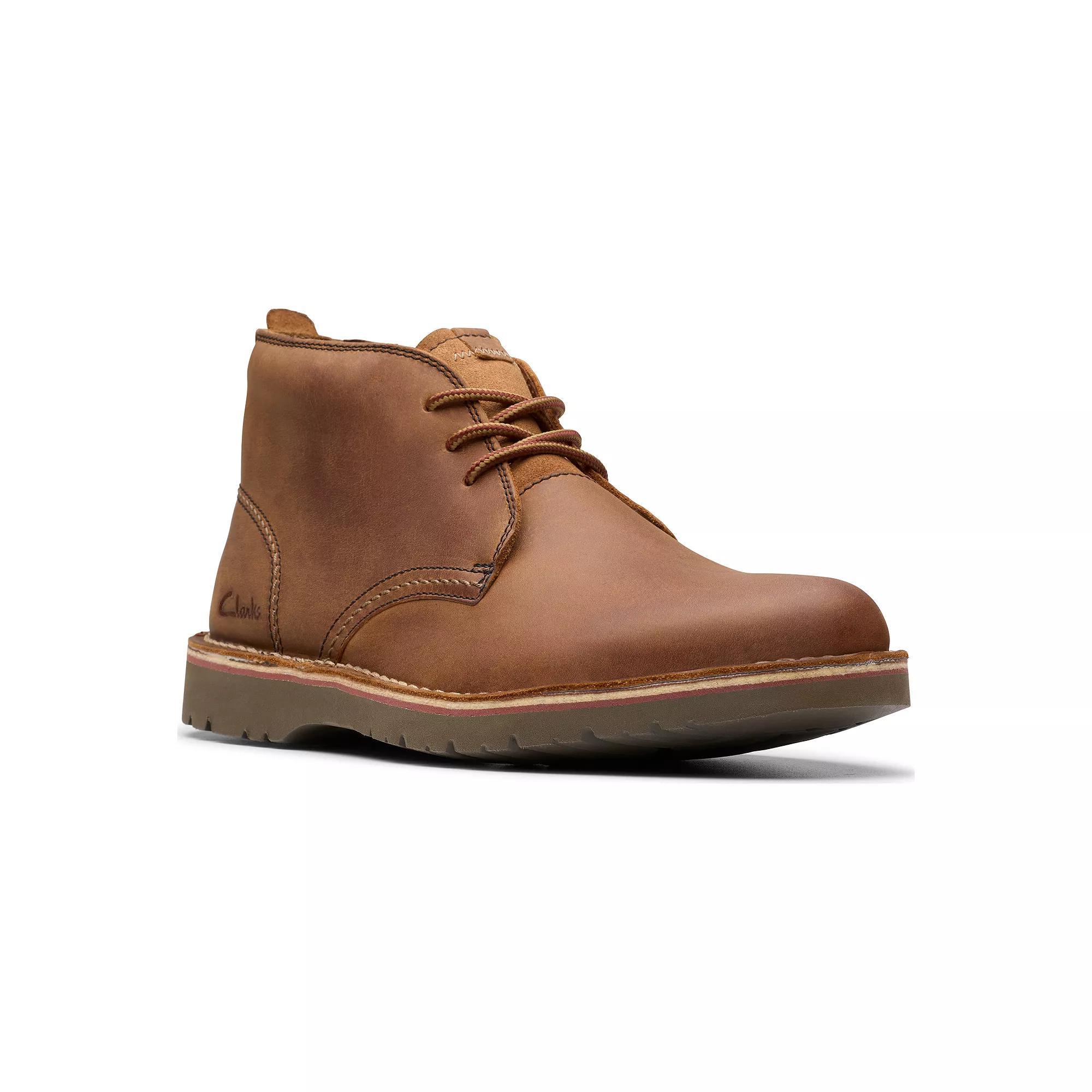Clarks Eastridge Mid Mens Leather Boots Product Image