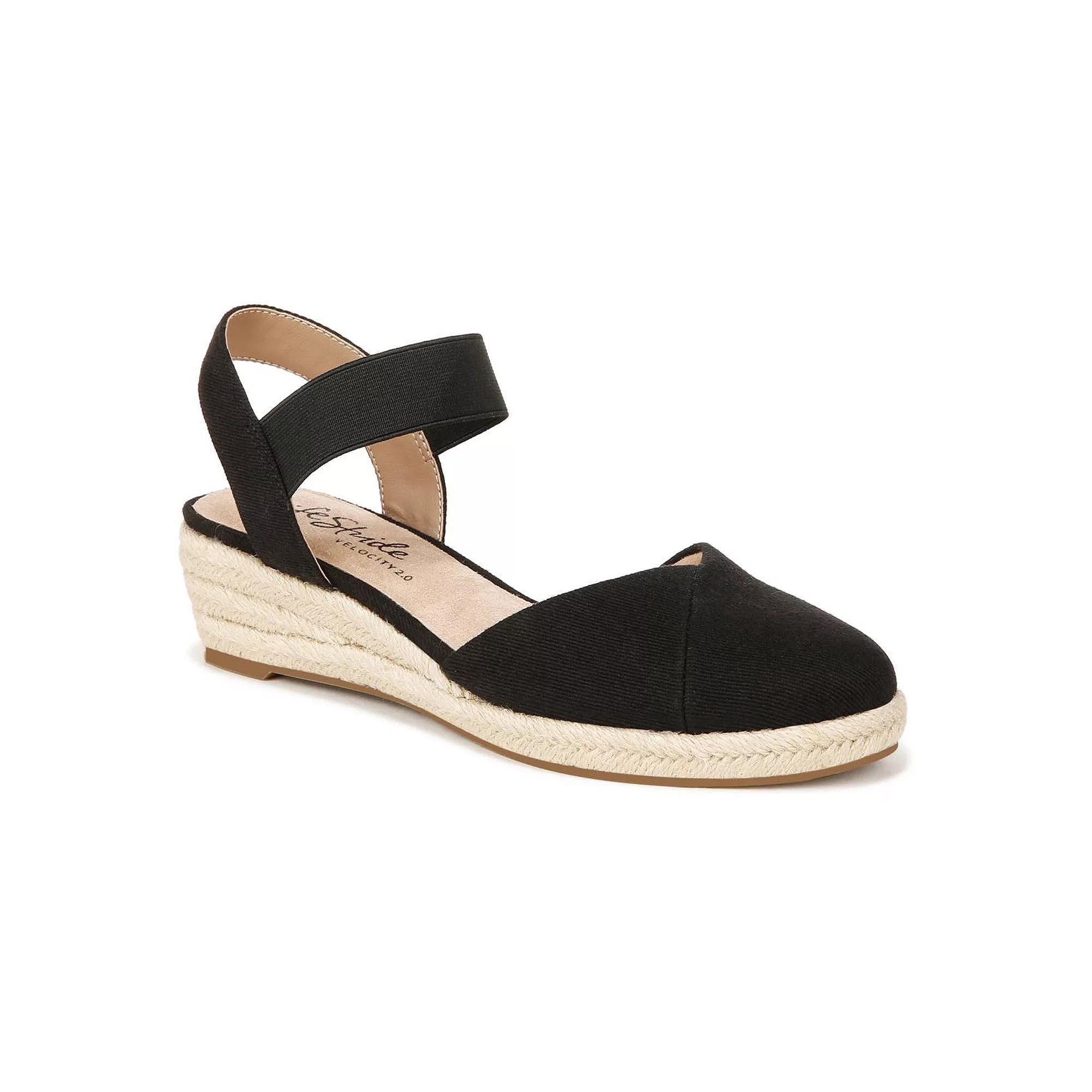 LifeStride Kimmie Women's Espadrille Wedges, Size: 9 Wide, Black Product Image