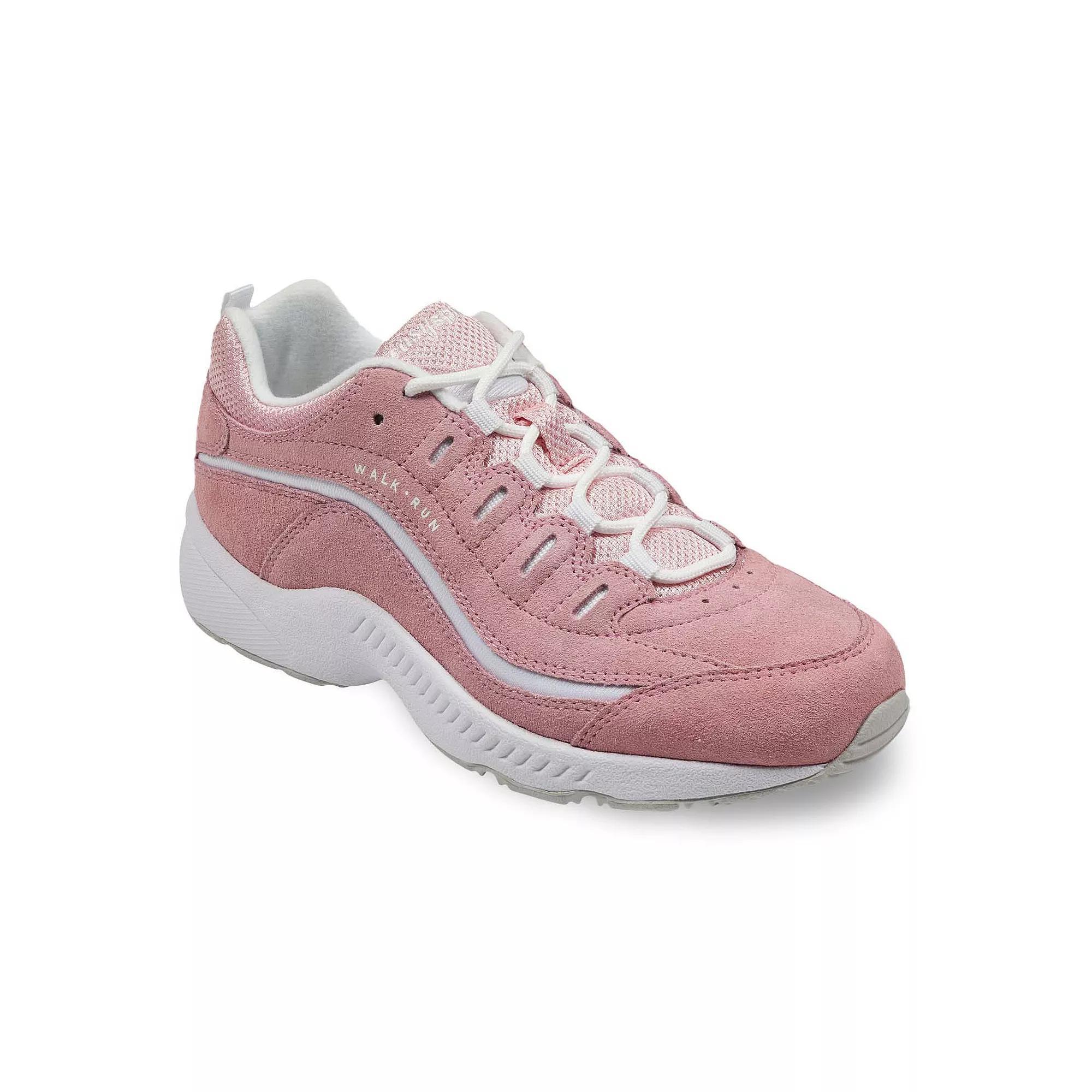 Easy Spirit Romy Womens Fashion Walking Sneakers Brown Wood Ash Product Image