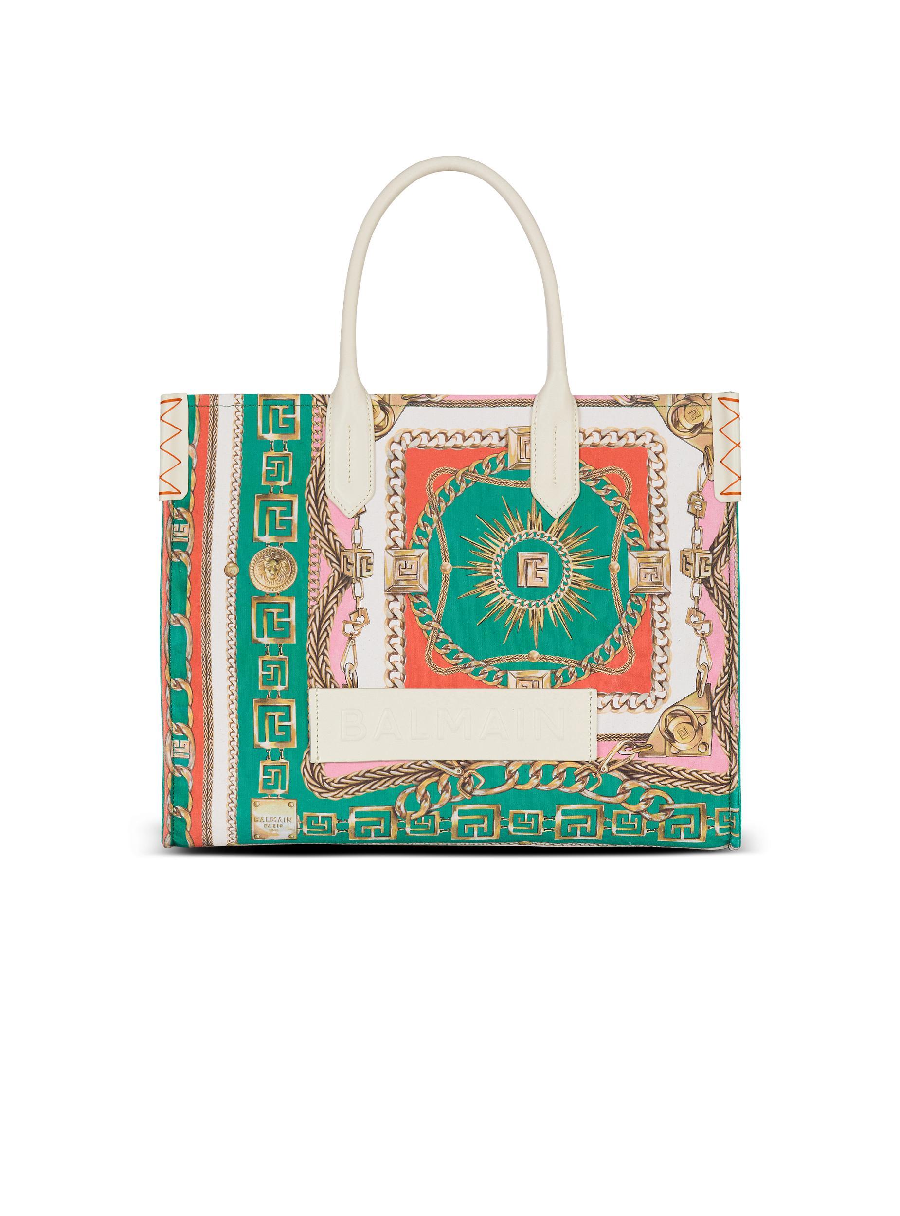 B-Army Medium tote bag in printed canvas  Product Image