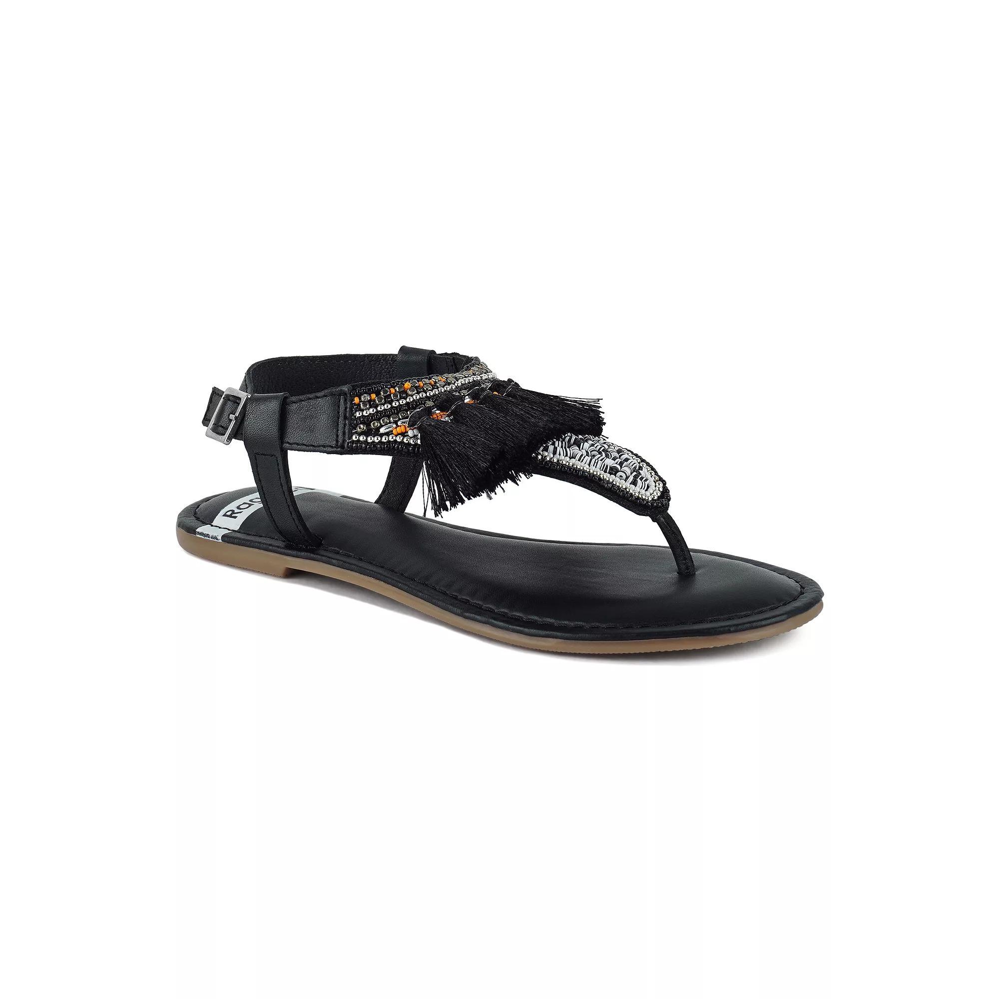 Rag & Co Risha Women's Sandals, Size: 6, Black Product Image