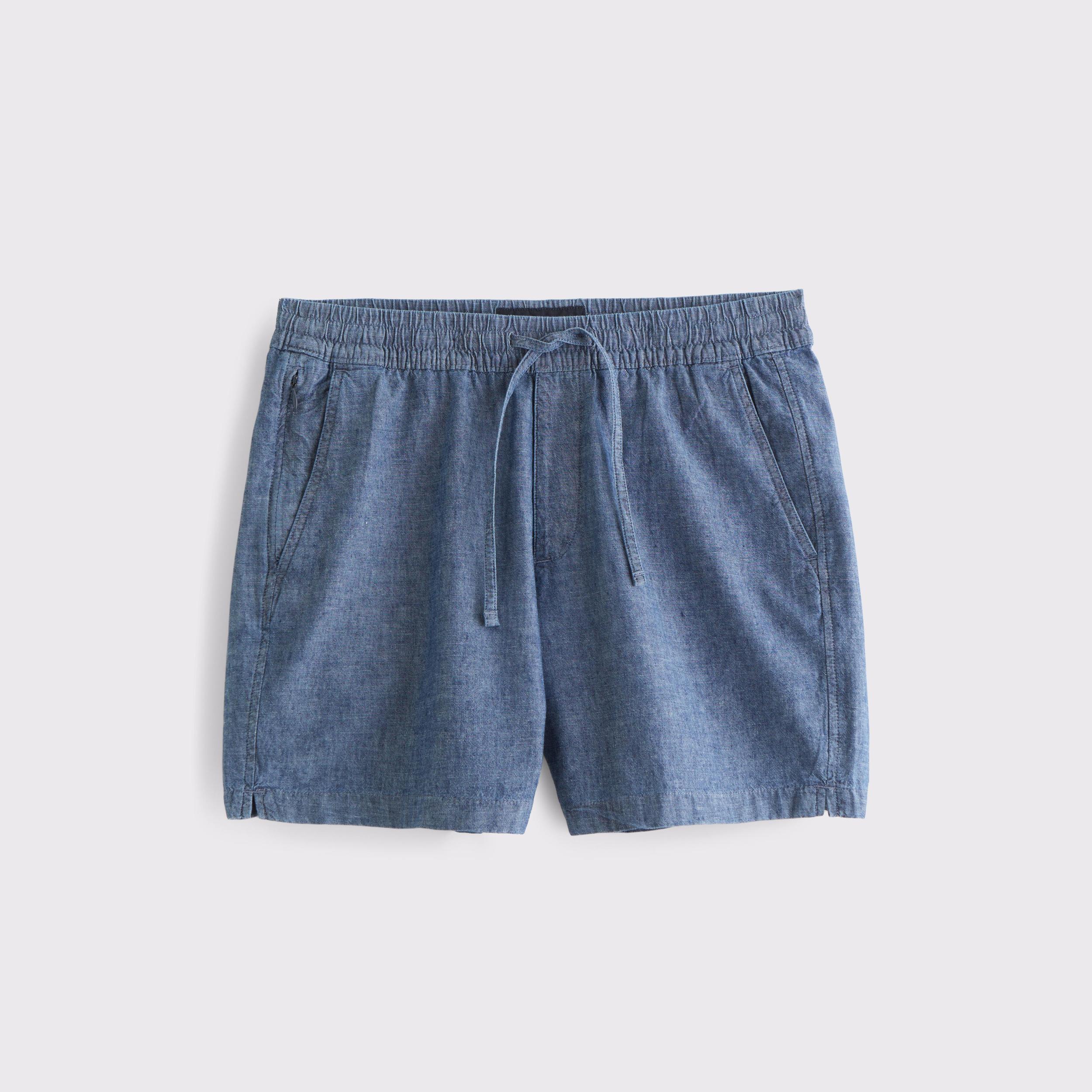 Cotton Texture Pull-On Short Product Image