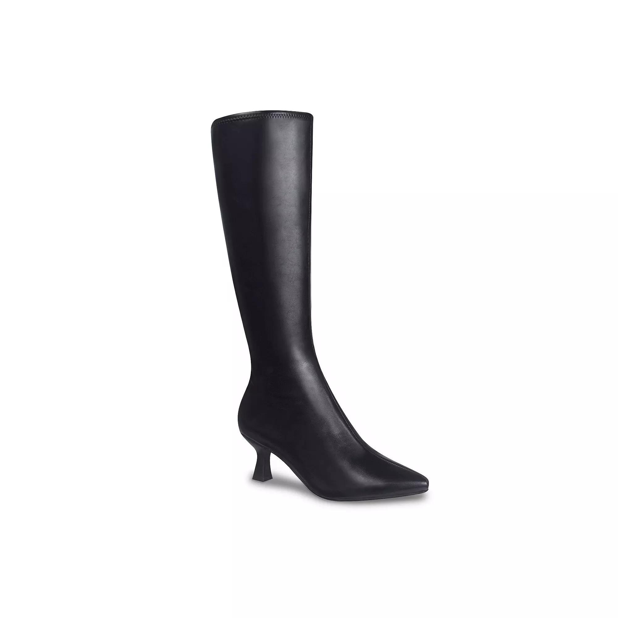 Impo® Nyree Memory Foam Women's Stretch Boots, Size: 9.5, Black Product Image
