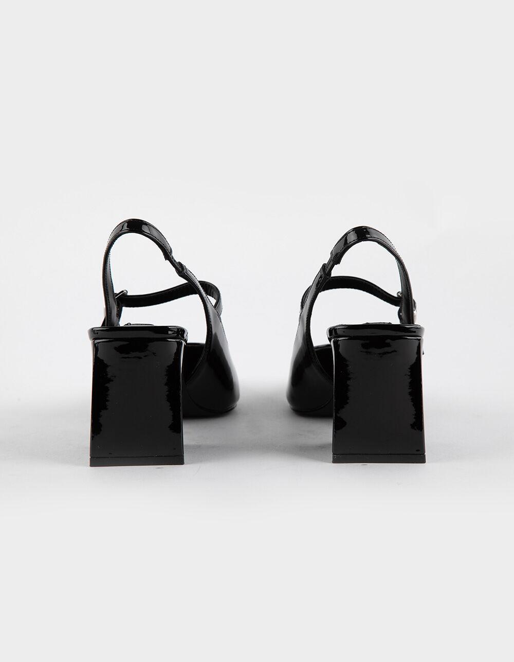 STEVE MADDEN Humor Slingback Mary Jane Womens Shoes - BLACK Product Image