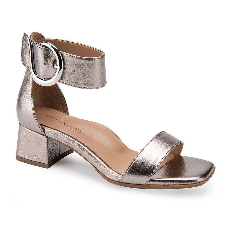 Aerosoles Eliza Women's Slingback Sandals, Size: 6.5, Silver Grey Leathe Product Image