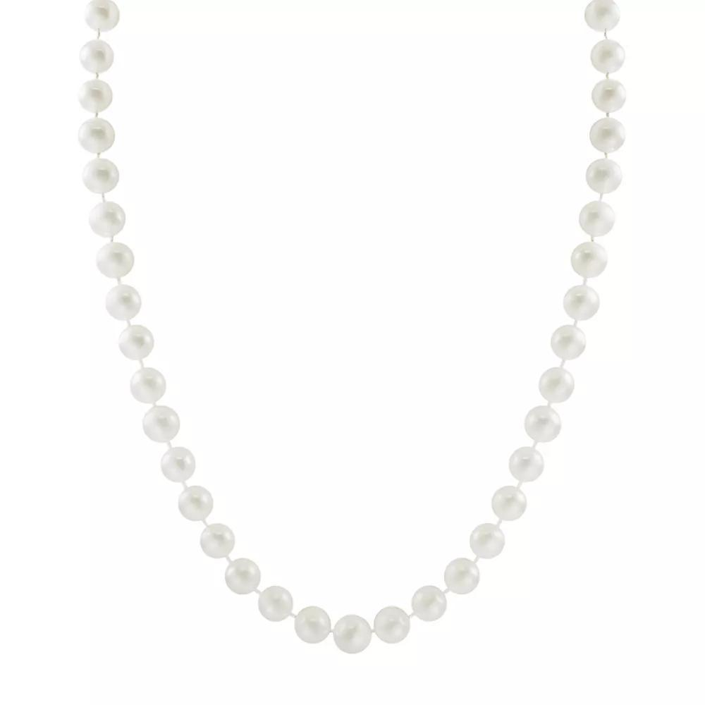 10k Gold Freshwater Cultured Pearl Necklace - 23, Womens, White Product Image