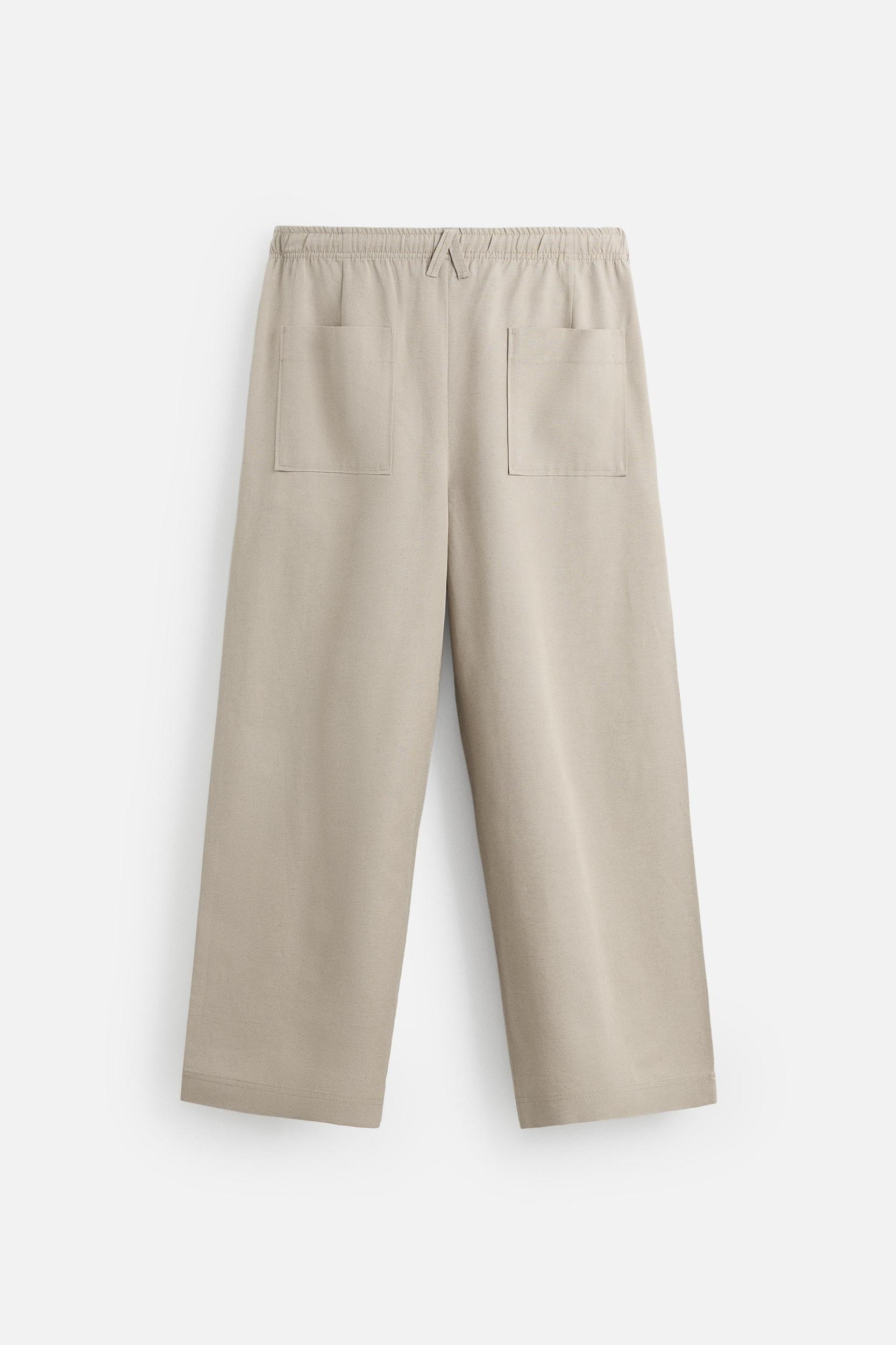 REGULAR FIT JOGGER WAIST PANTS Product Image