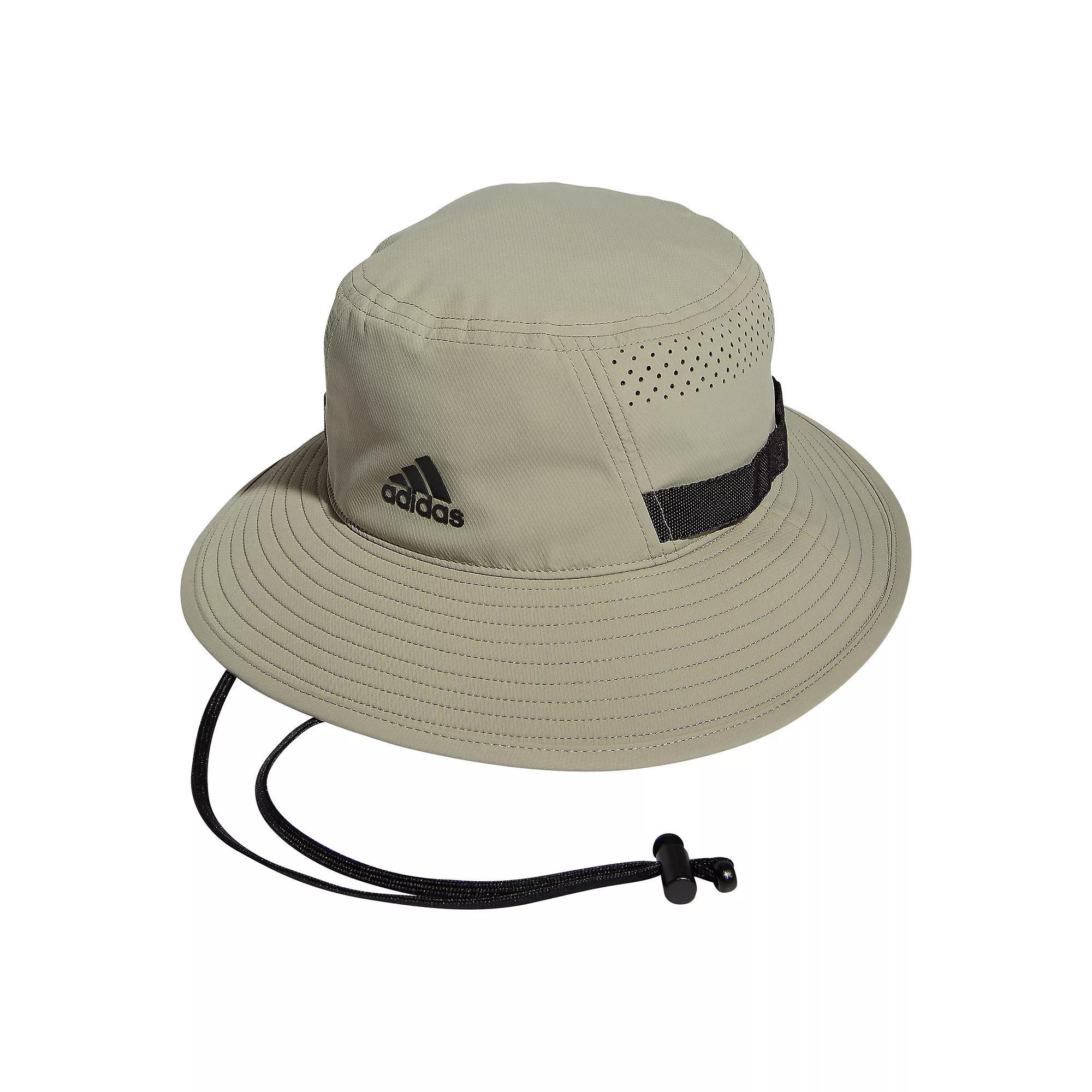 Men's adidas Victory 4 Bucket Hat, Size: Small/Medium, Feather Gray Black Product Image