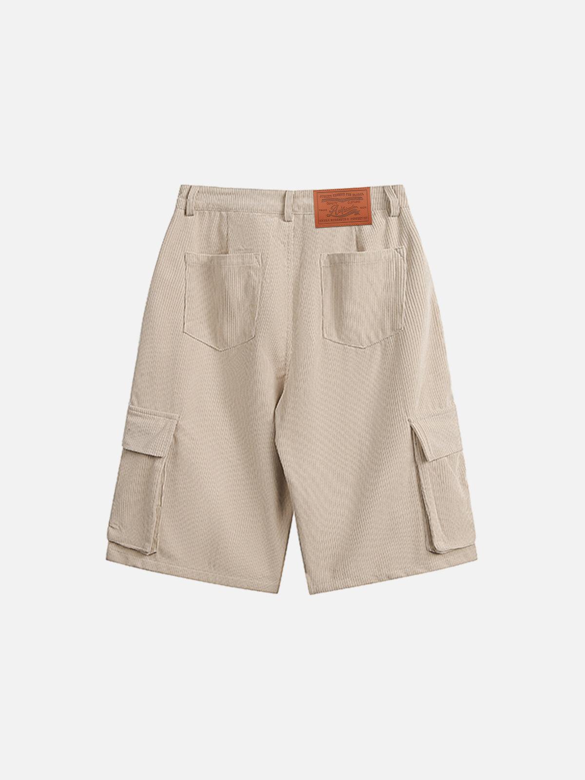 Aelfric Eden Corduroy Longline Cargo Shorts Product Image