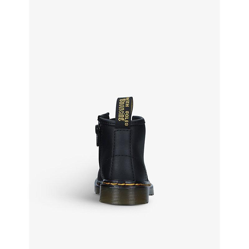 DR. MARTENS' 1460 Lace-up Leather Ankle Boots 6-24 Months In Black Product Image