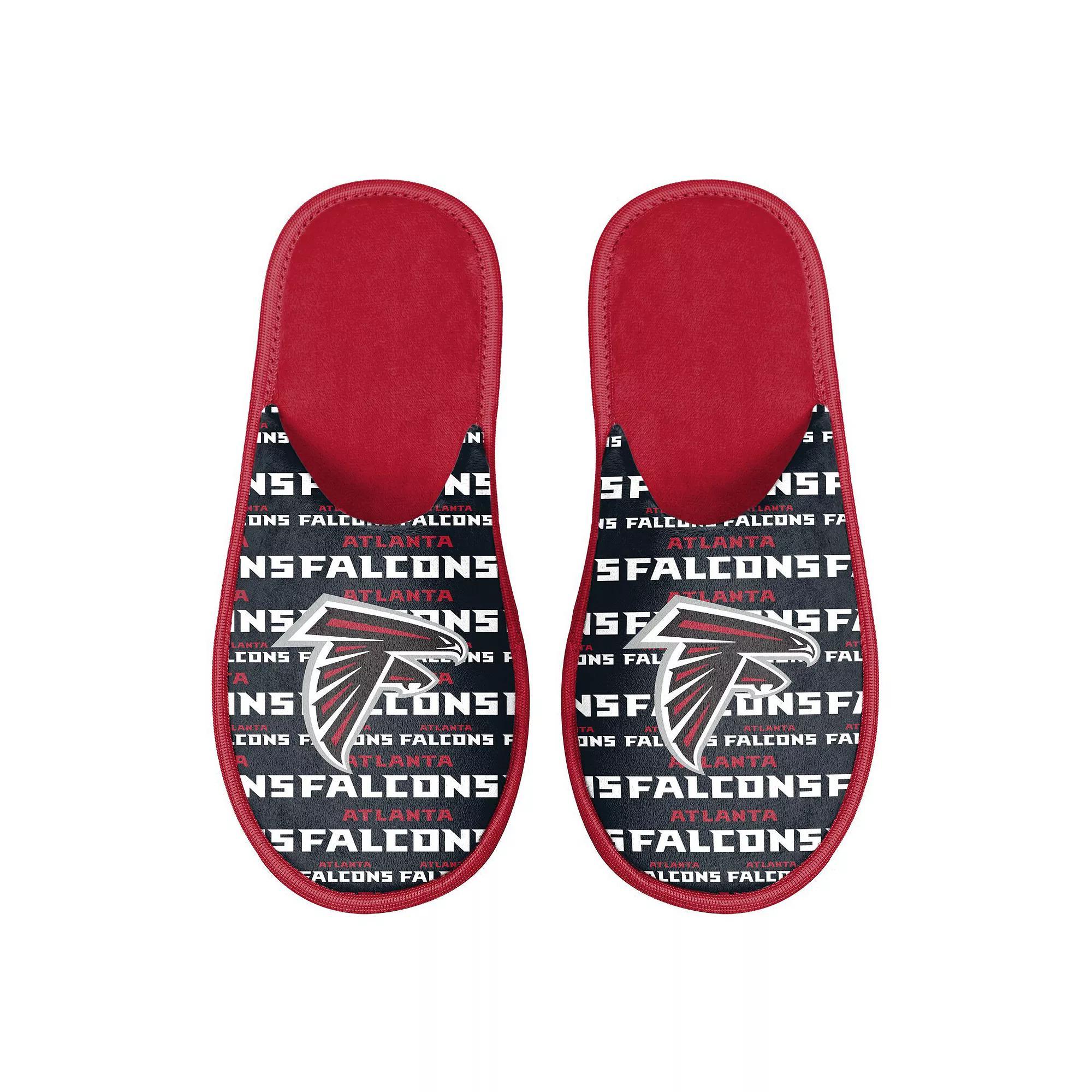 Men's FOCO Atlanta Falcons Scuff Logo Slide Slippers, Size: Small, Red Product Image
