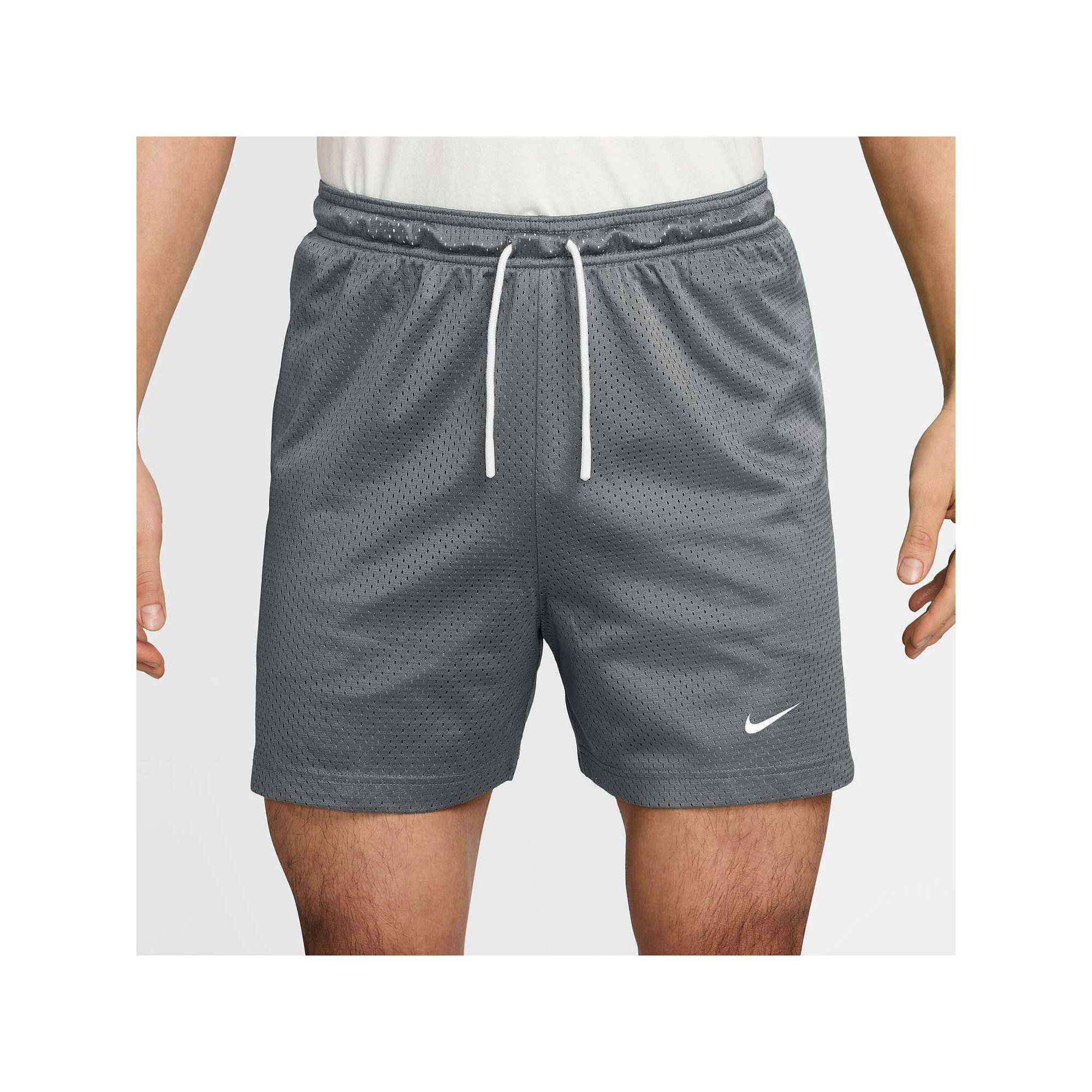 Men's Nike Dri-FIT 5" Mesh Basketball Shorts, Size: XXL, Safety Orange Product Image