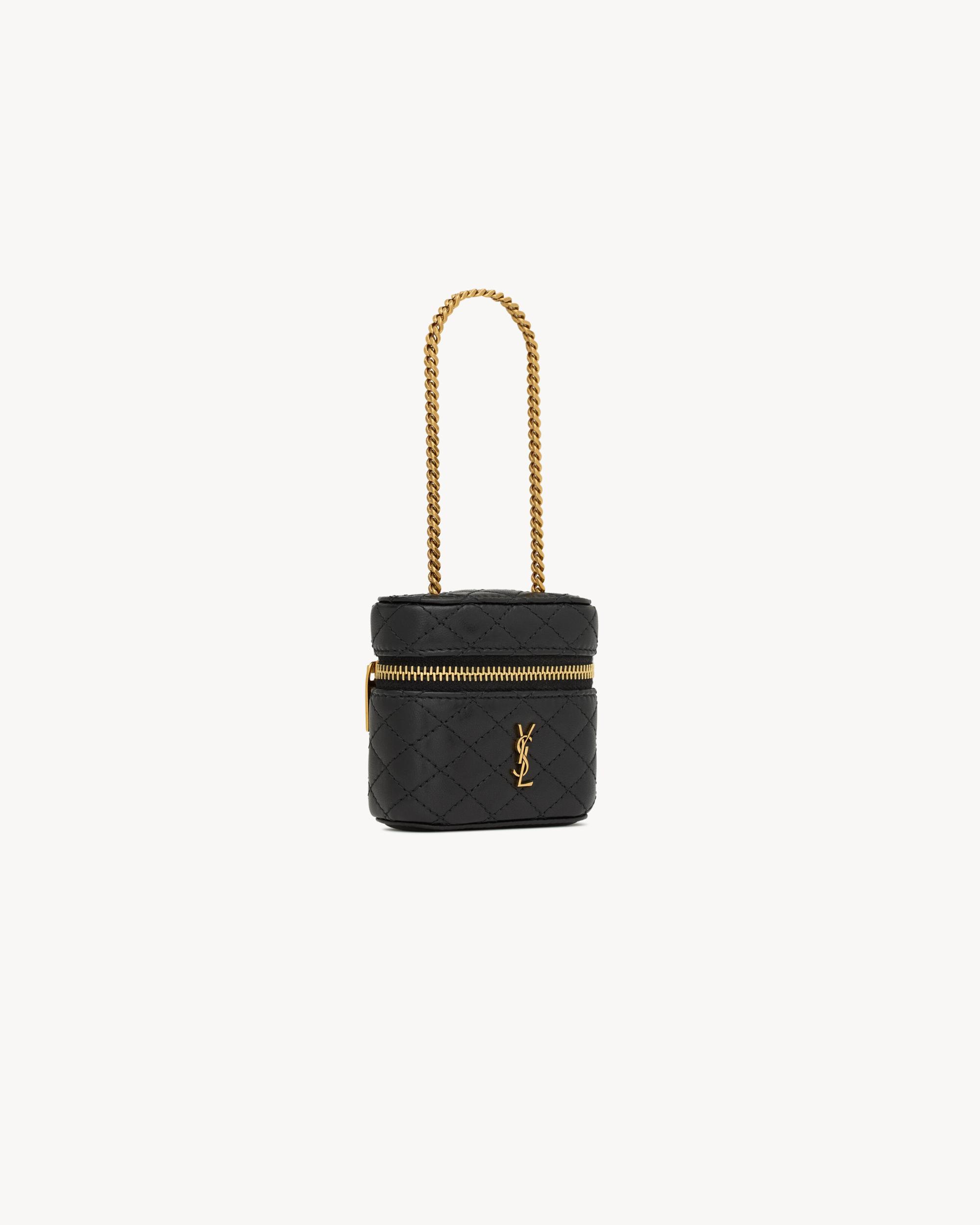 GABY vanity bag charm in lambskin Product Image