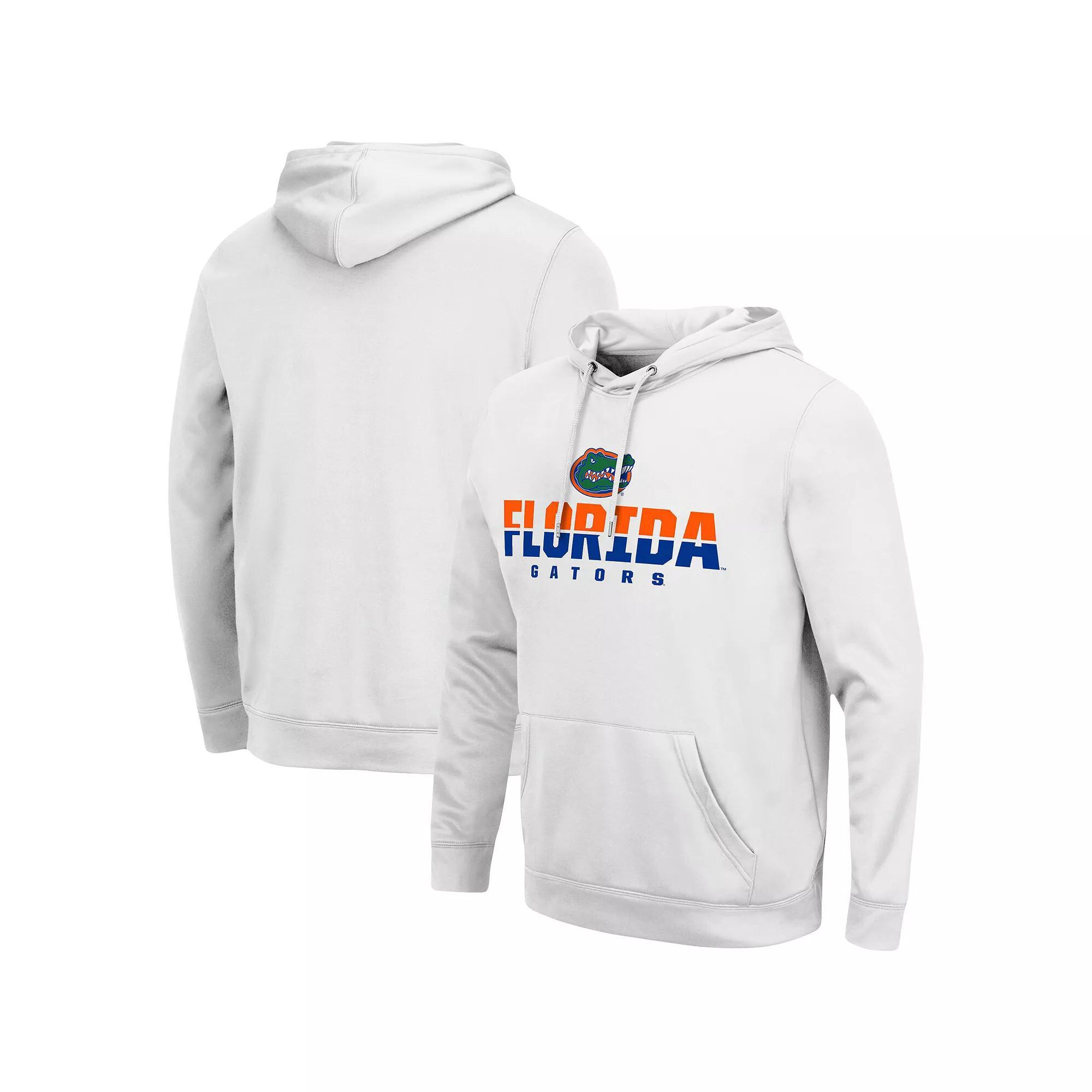 Men's Colosseum White Florida Gators Lantern Pullover Hoodie, Size: 2XL Product Image
