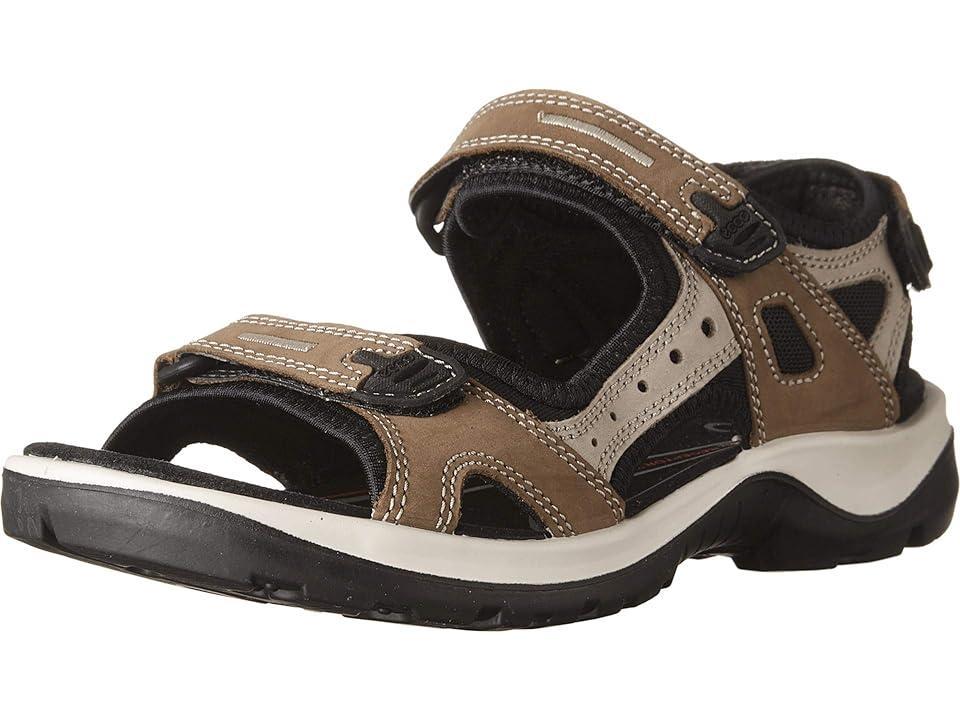 ECCO Yucatan Adjustable Strap Leather Sandals Product Image