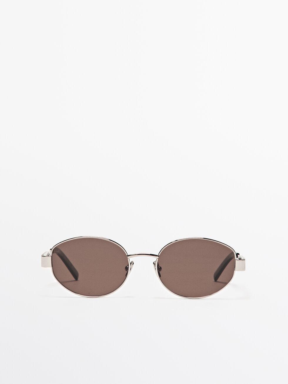 Oval metal sunglasses Product Image