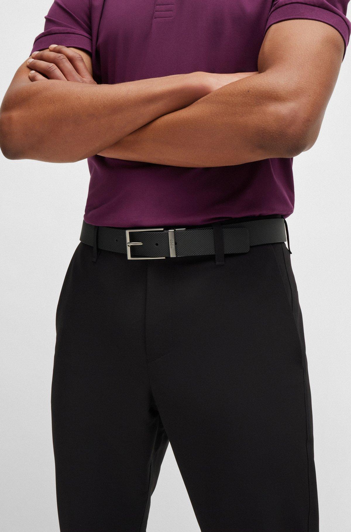 Reversible Italian-leather belt and golf accessories gift set Product Image