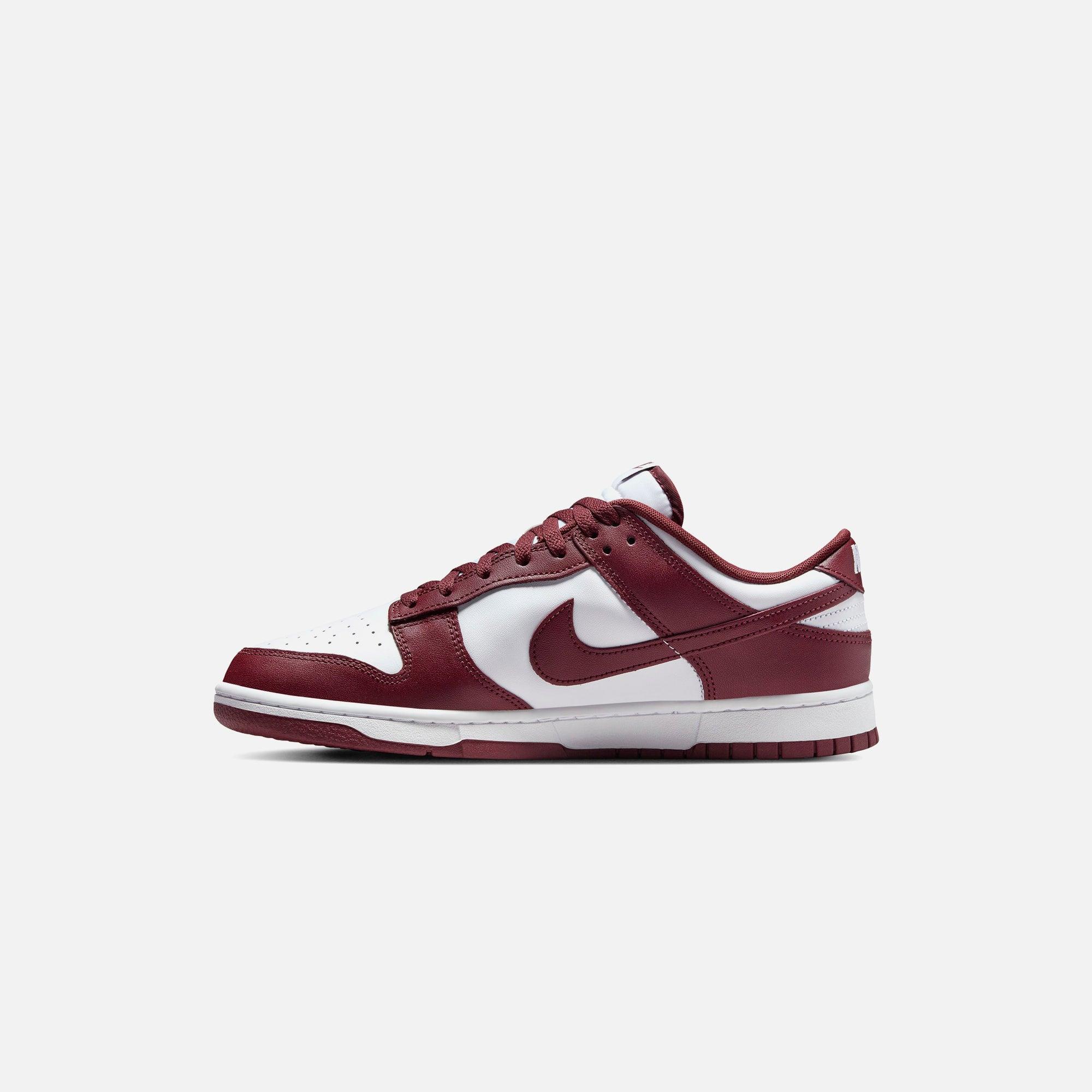 Nike Dunk Low Retro - White / Redwood / Gym Red Male Product Image