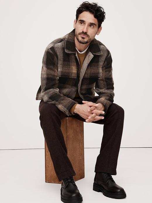 Plaid Shirt Jacket Product Image