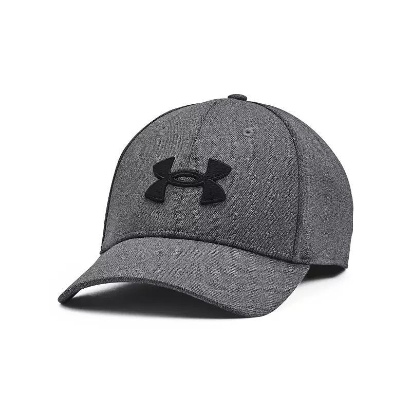Men's Under Armour Blitzing Stretch-Fit Hat, Size: Medium/Large, Black Black Product Image