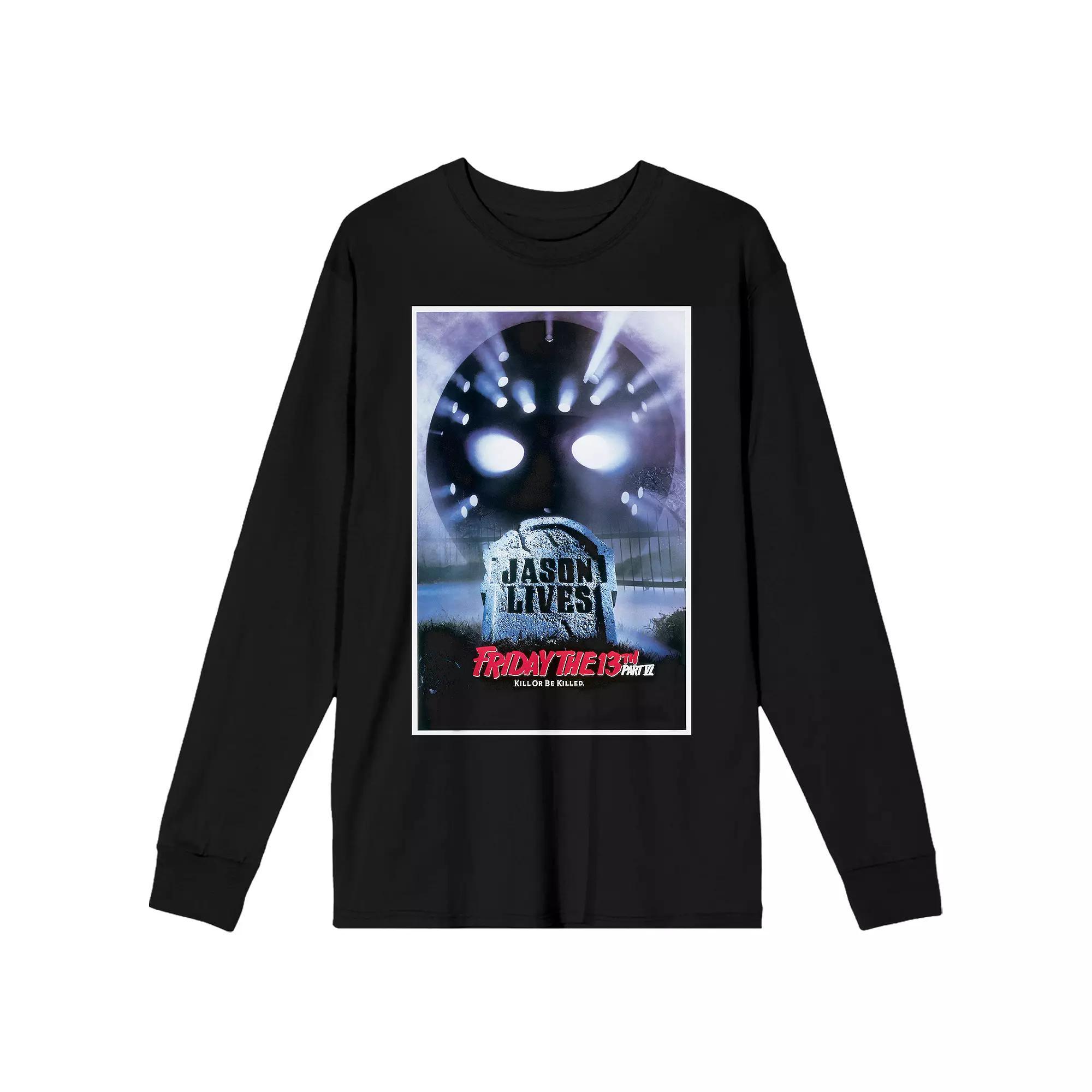 Men's Friday The 13th Jason Grave Tee, Size: Small, White Product Image