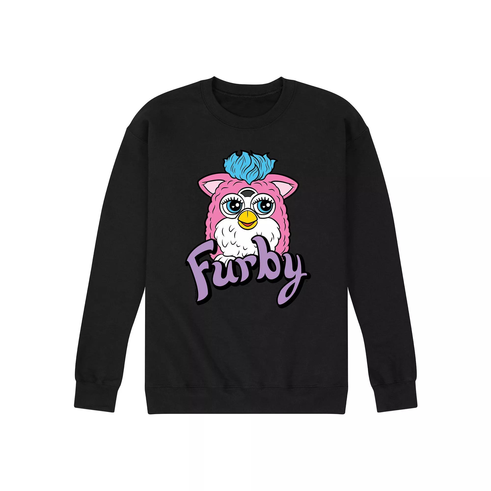 Mens Furby With Logo Fleece Sweatshirt Product Image
