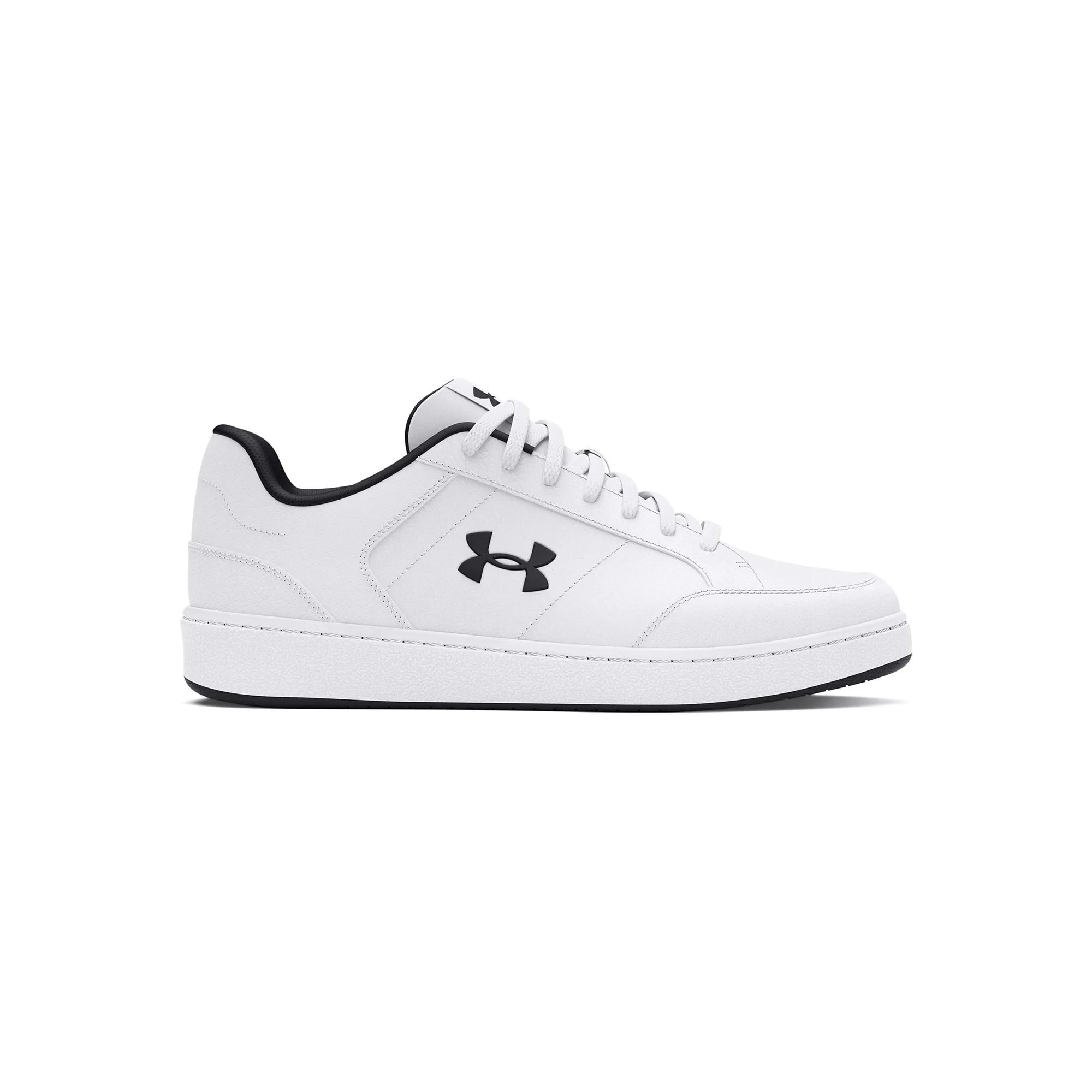 Under Armour Official Men's Sneakers, Size: 10.5, White White Black Product Image
