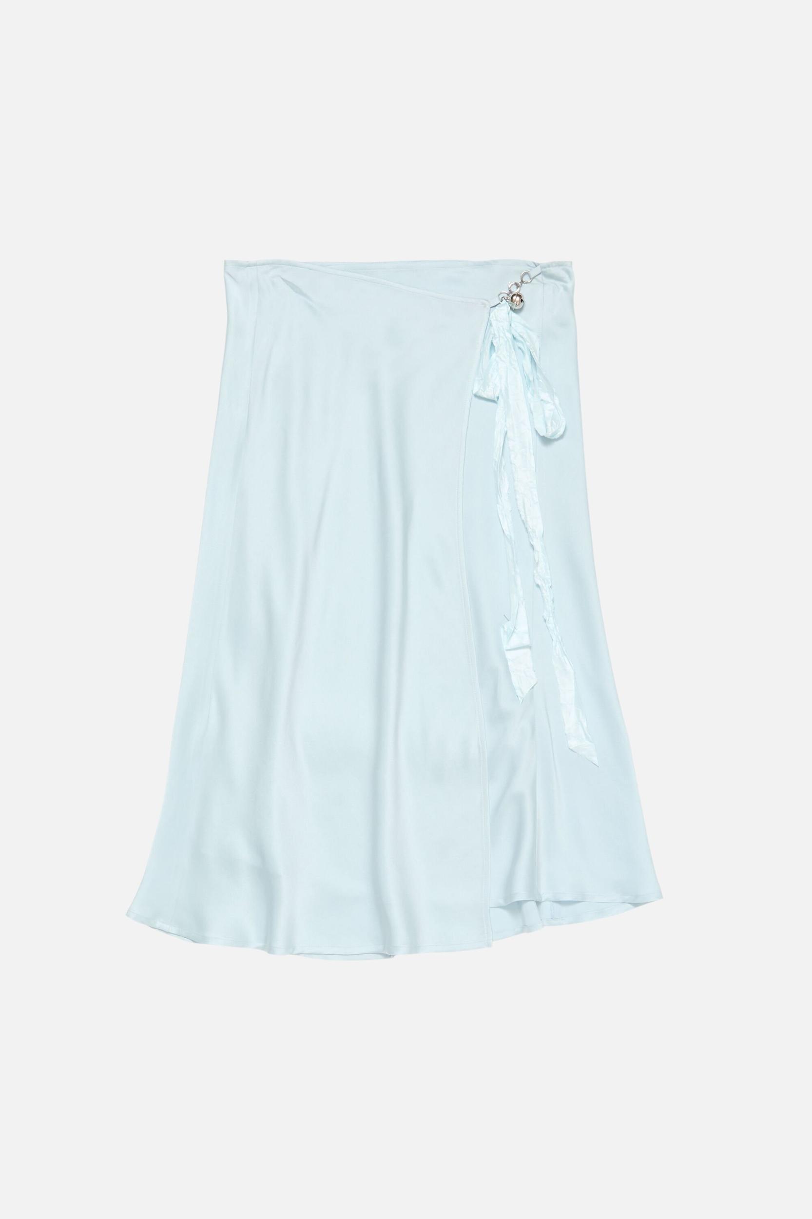 Silk wrap dress Product Image
