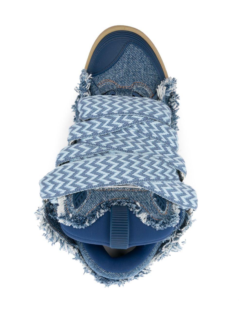 Curb denim sneakers Product Image