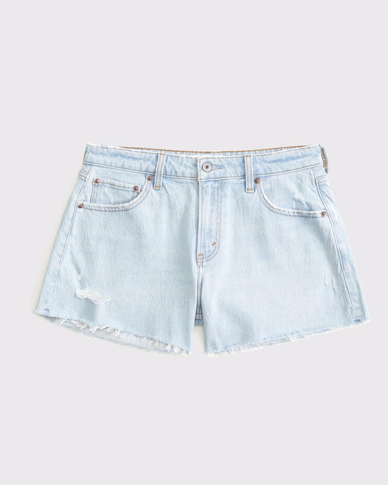 Curve Love Mid Rise A-Line Short Product Image