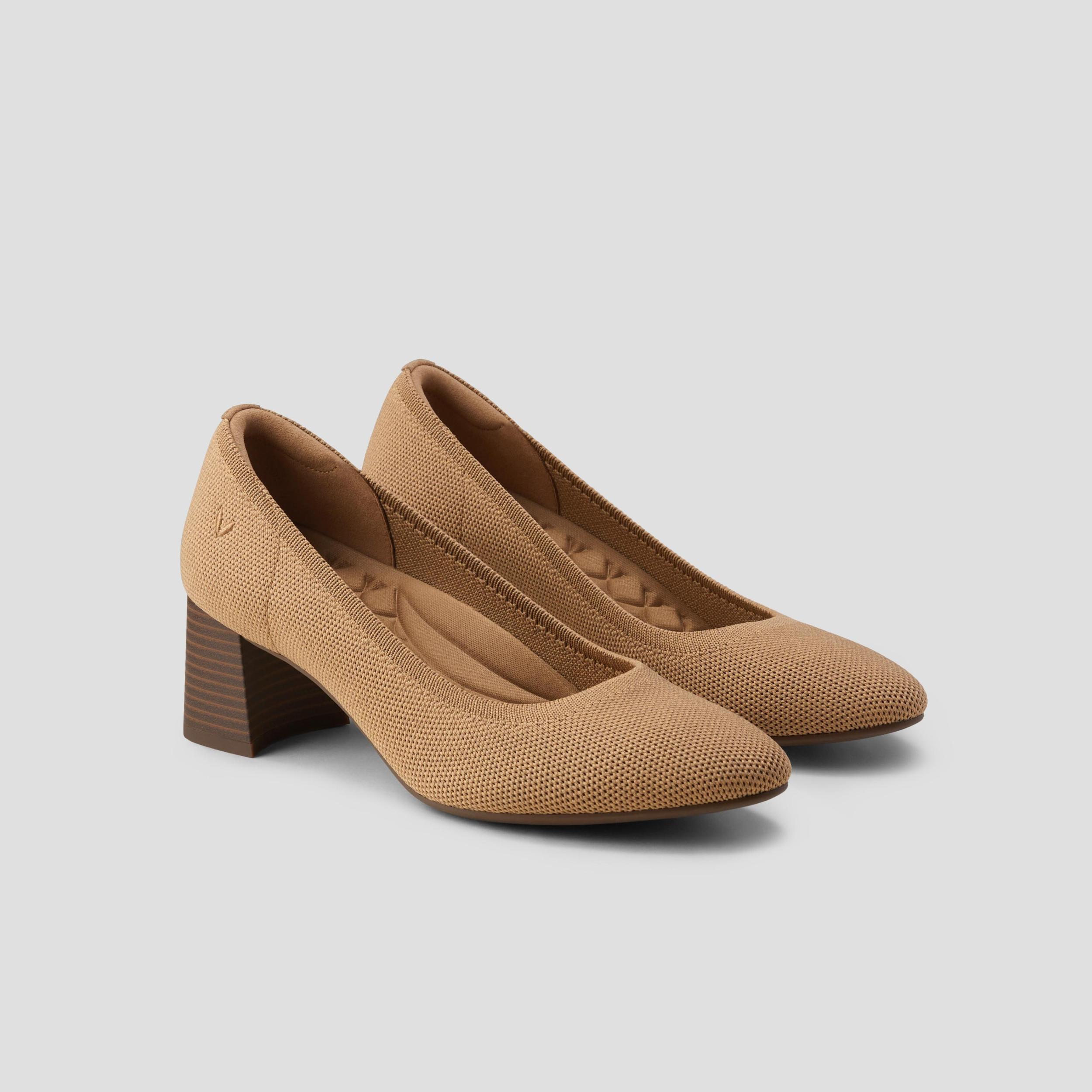 Almond Toe Block Heel (Tamia Block Heel) Product Image