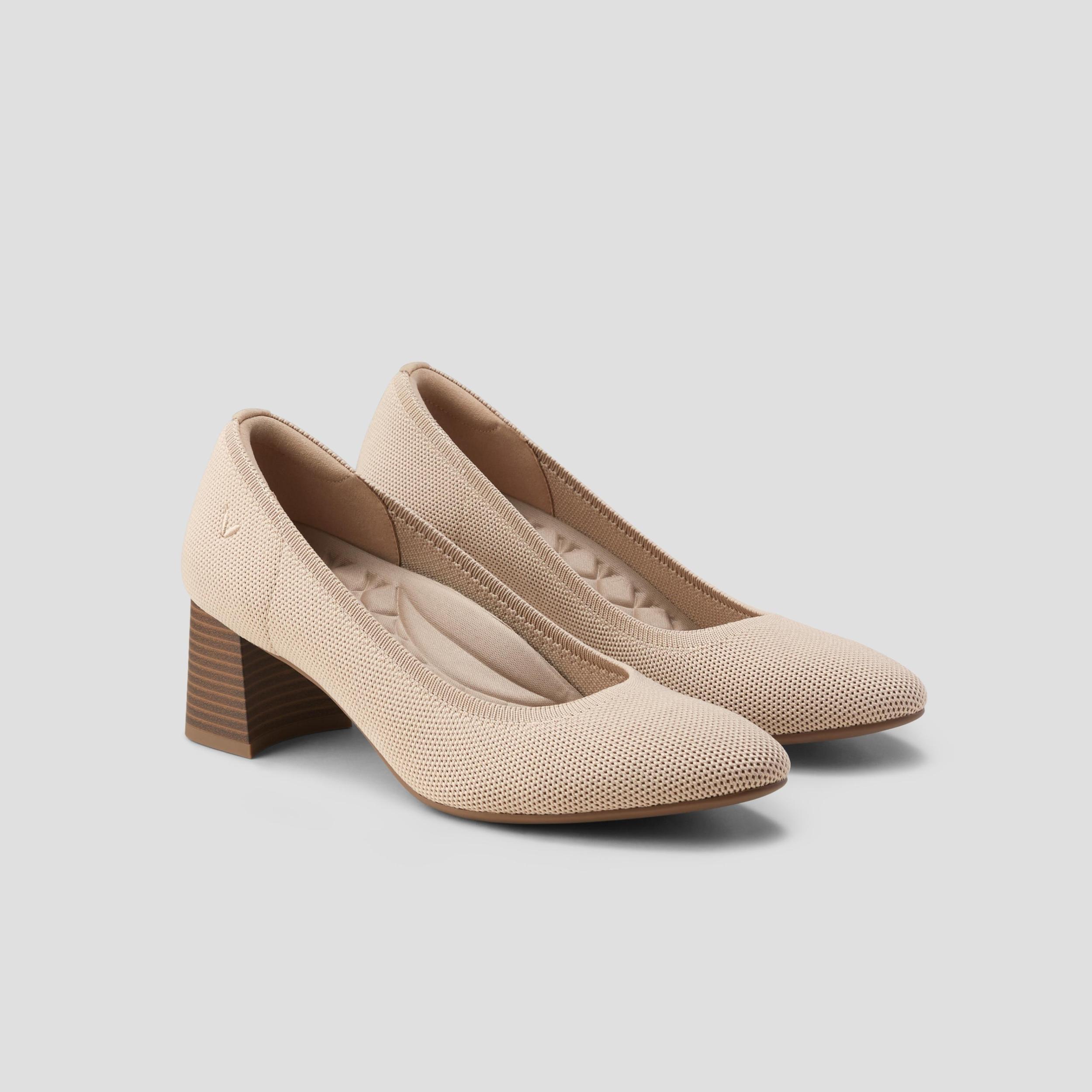 Almond Toe Block Heel (Tamia Block Heel) Product Image