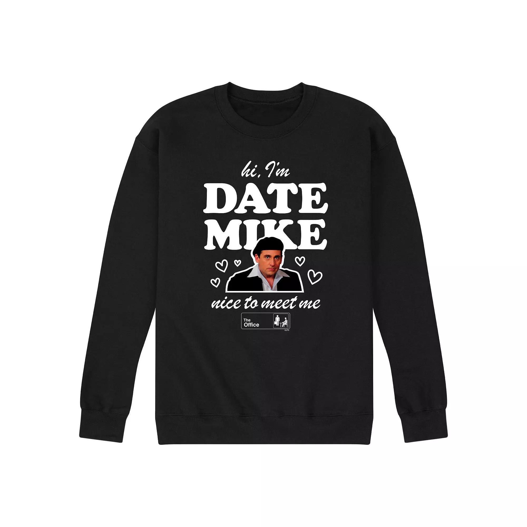 Mens The Office Hi IM Date Mike Sweatshirt Product Image