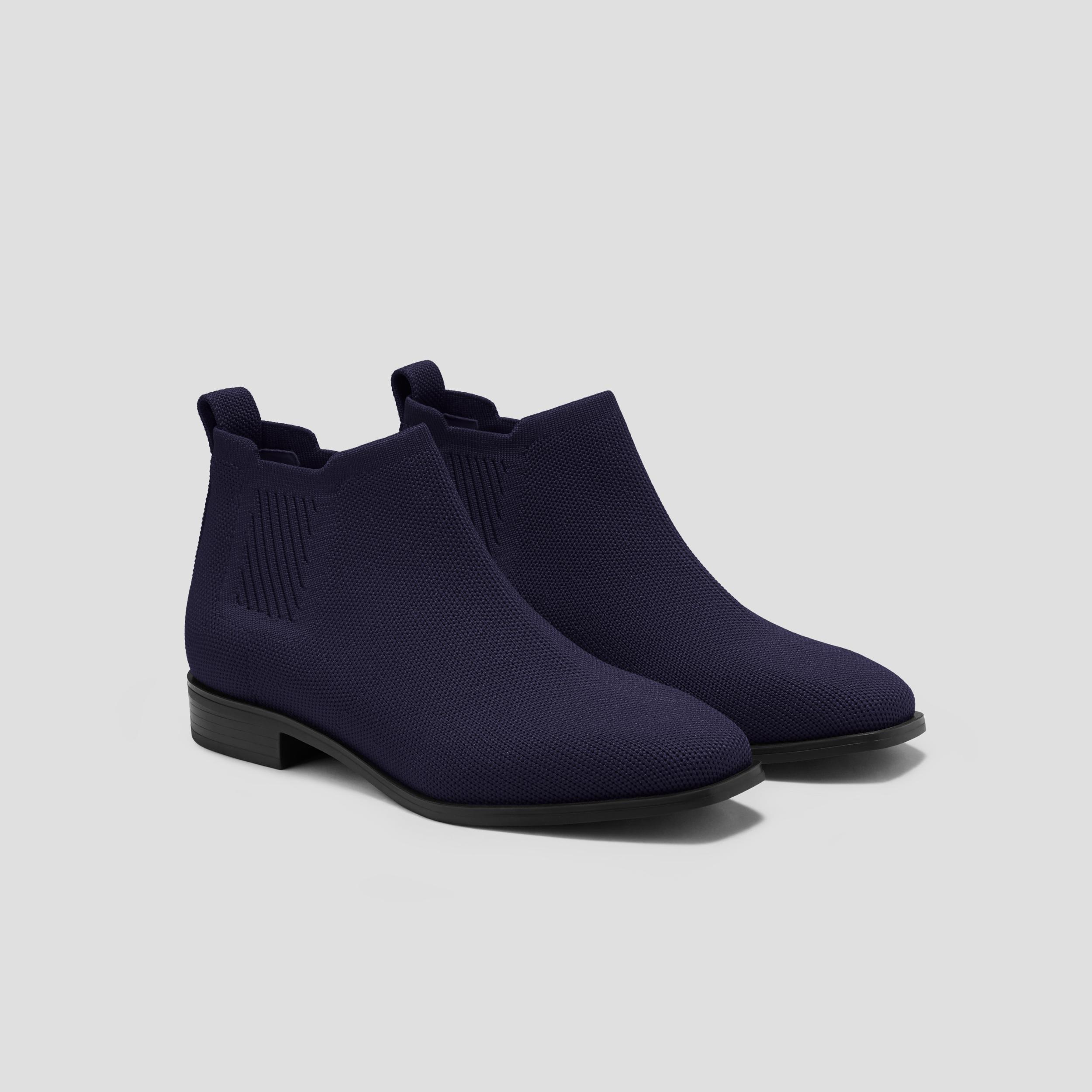 Square-Toe Water-Repellent Ankle Boots (Ryan Pro) Product Image