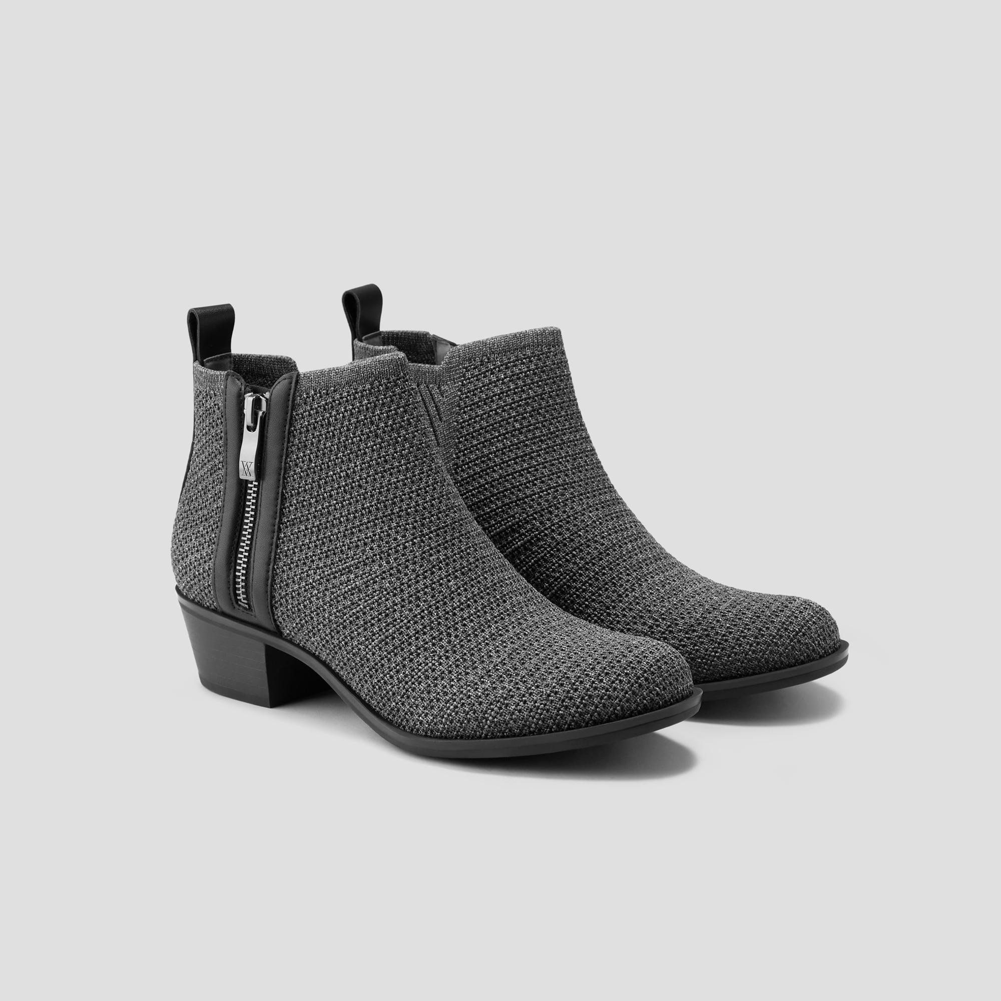 Zip Up Western Ankle Boots (Taylor) Product Image