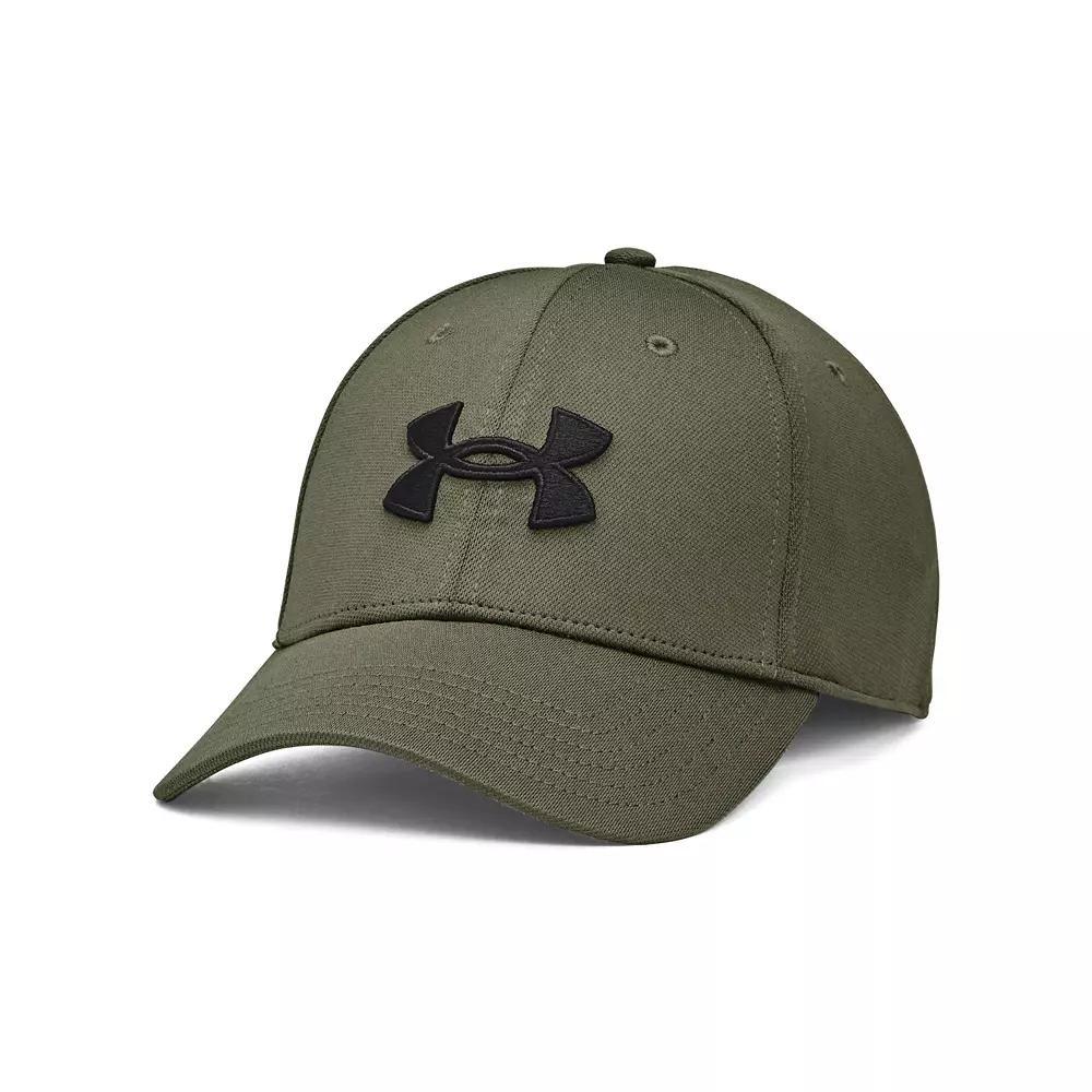 Men's Under Armour Blitzing Stretch-Fit Hat, Size: Medium/Large, Black Black Product Image
