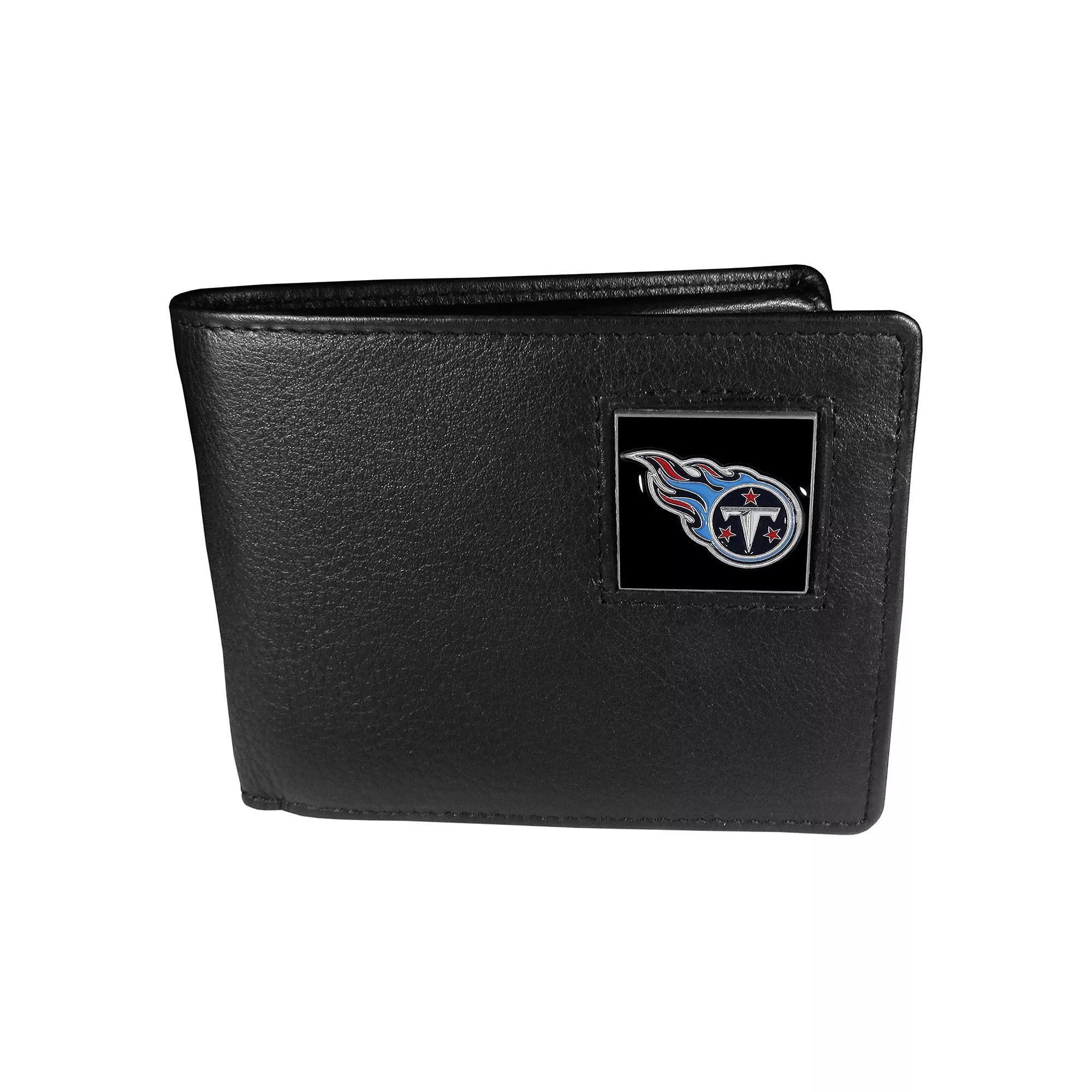 Men's Tennessee Titans Bifold Wallet, Black Product Image