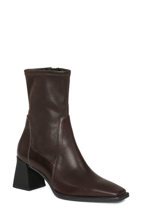 Vagabond Shoemakers Womens Hedda Square Toe Block Heel Ankle Boots Product Image