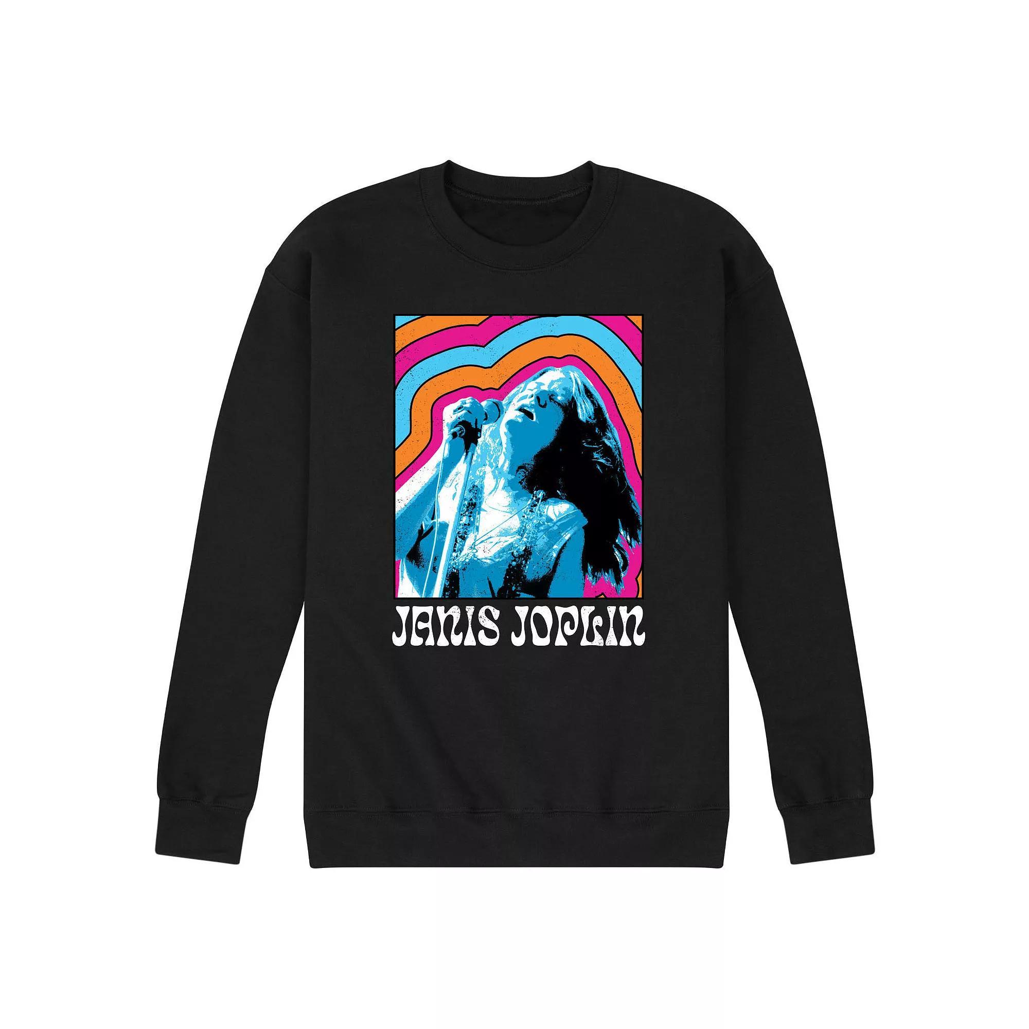 Mens Janis Joplin Retro Sweatshirt Product Image