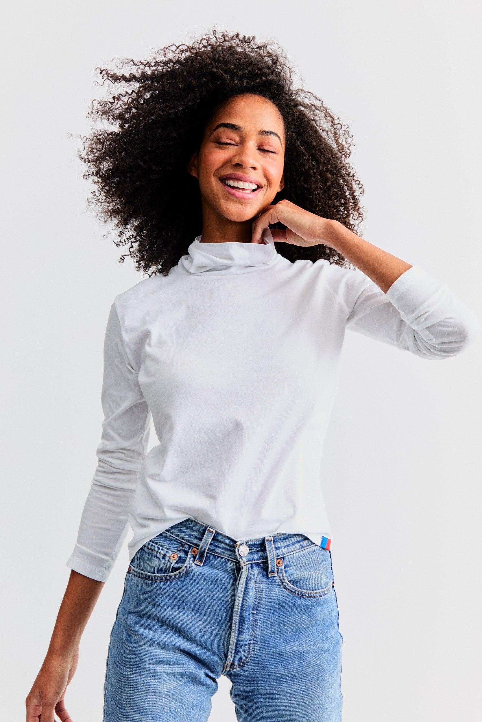 The Turtleneck - White Female Product Image