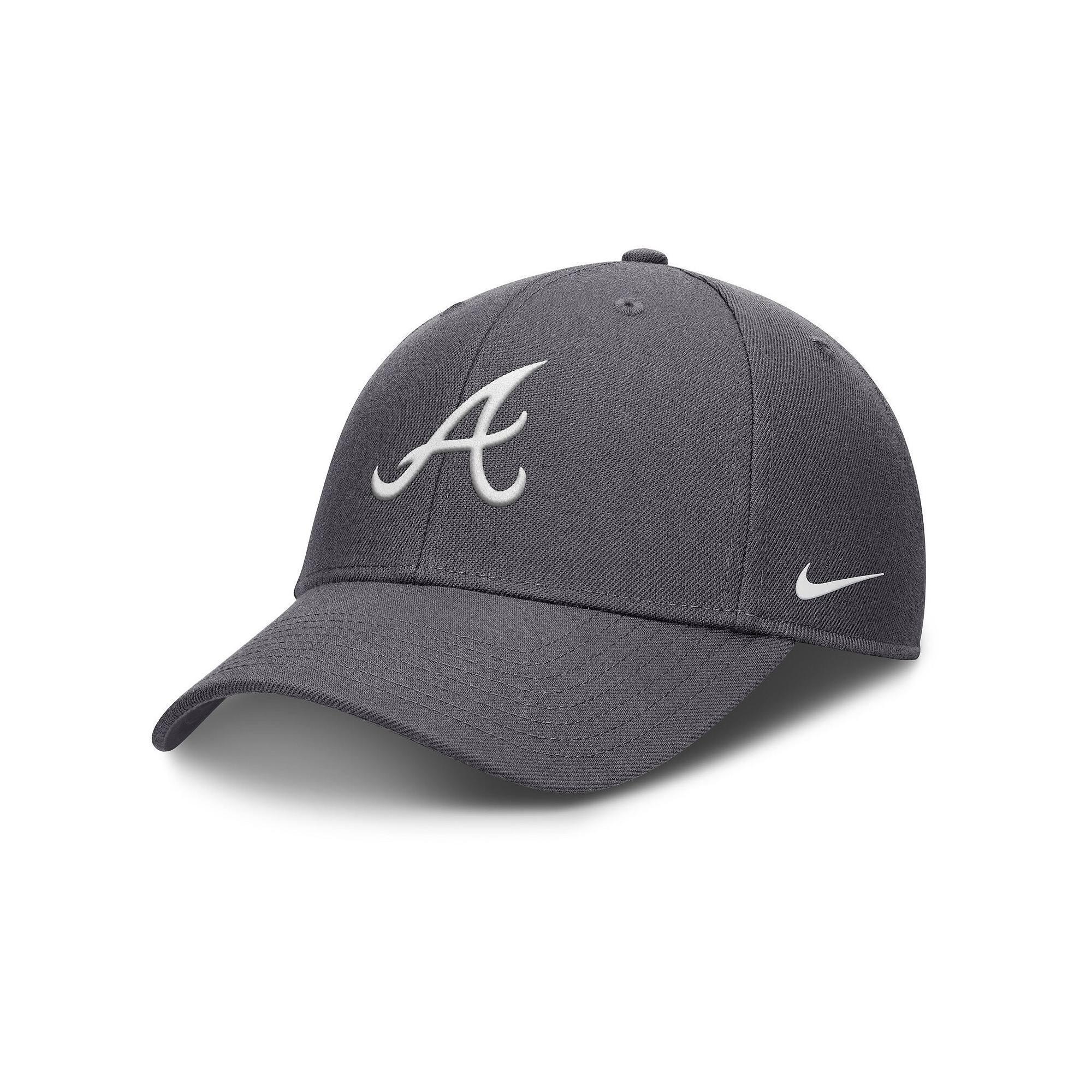 Mens Nike Gray Chicago Cubs Club Performance Adjustable Hat Product Image