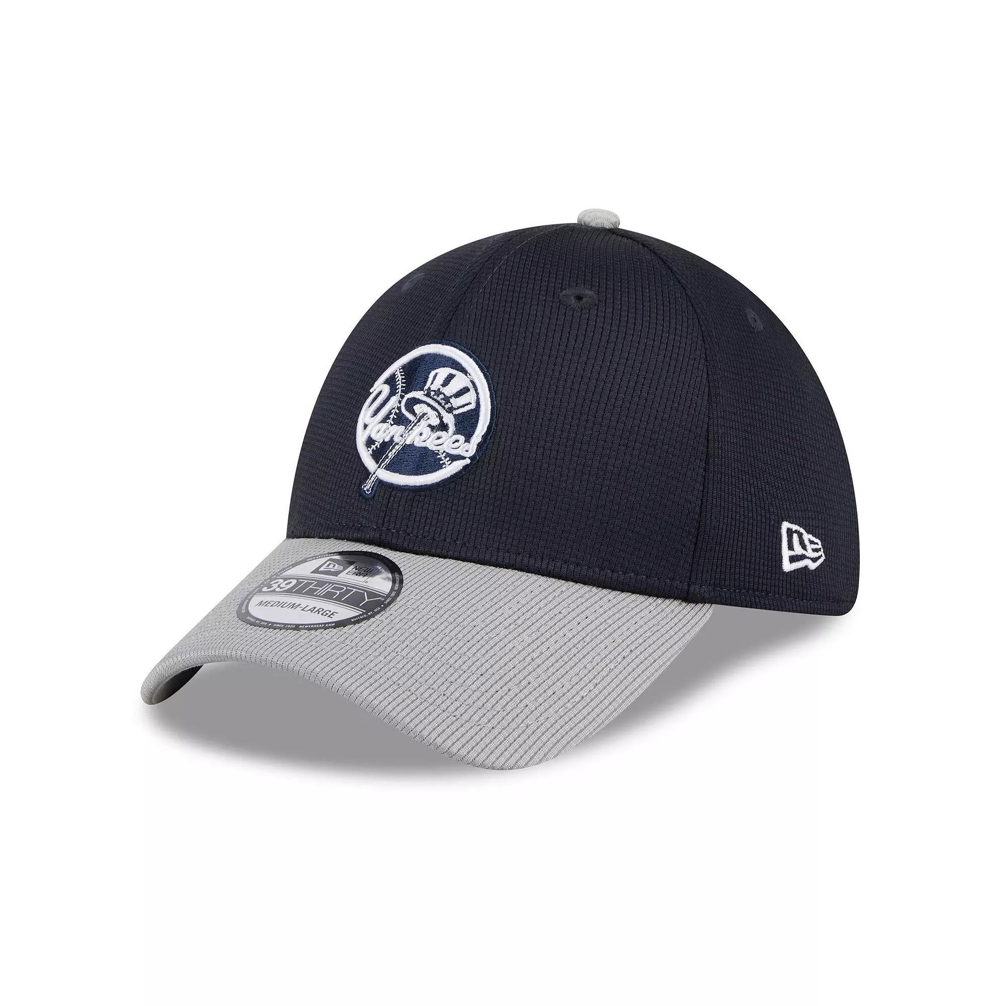 Mens New Era New York Yankees 2024 Batting Practice 39THIRTY Flex Hat Blue Product Image
